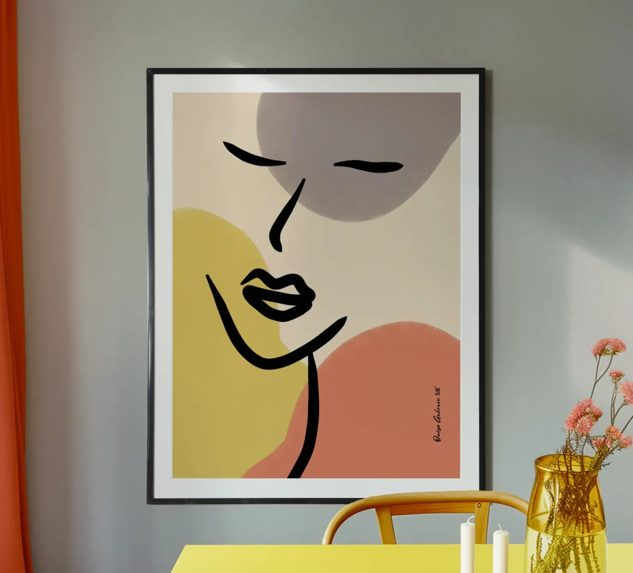 Modern Lines poster da Mike Leymi