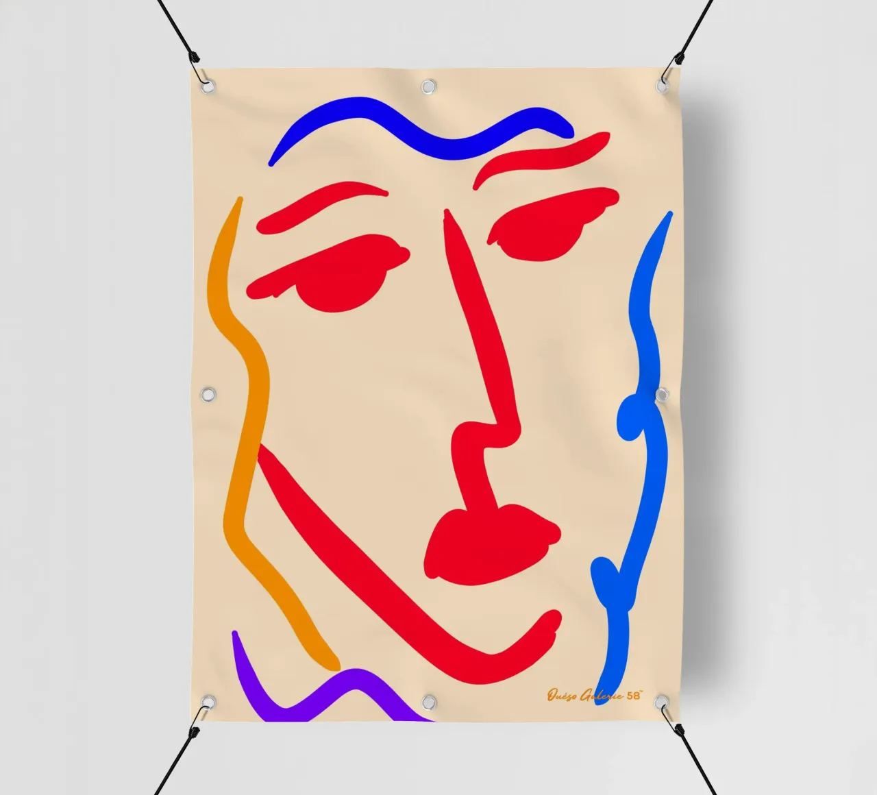 Dancing Colors telo in pvc da Mike Leymi