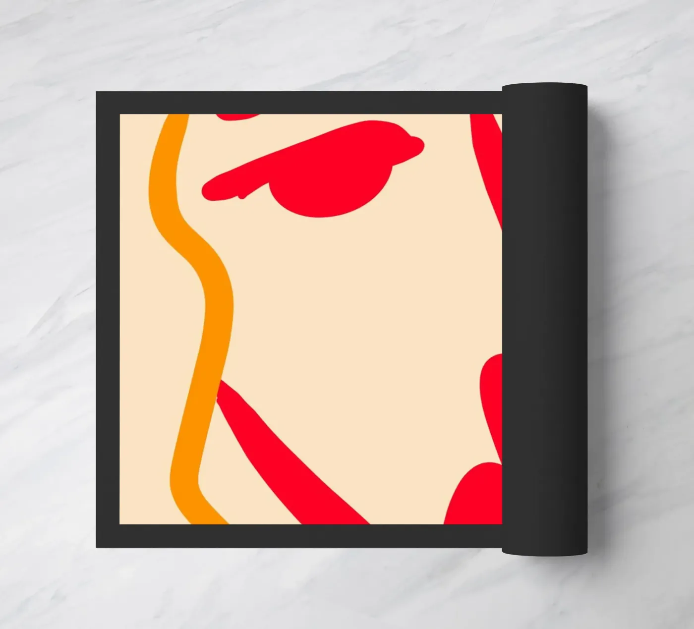 Dancing Colors deurmat van Mike Leymi