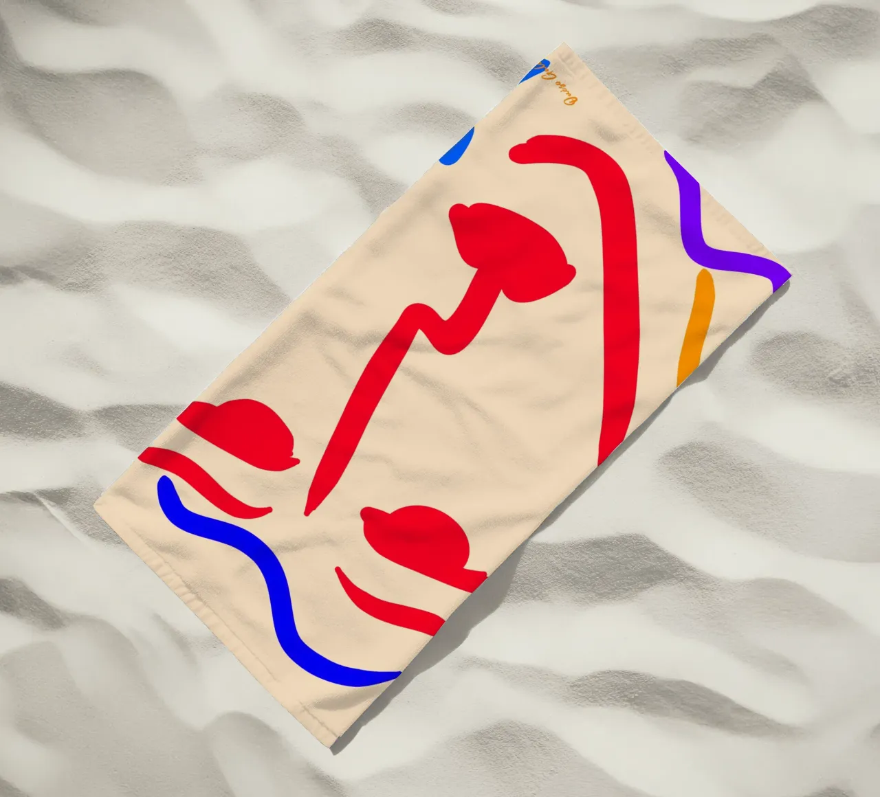 Dancing Colors telo mare da Mike Leymi