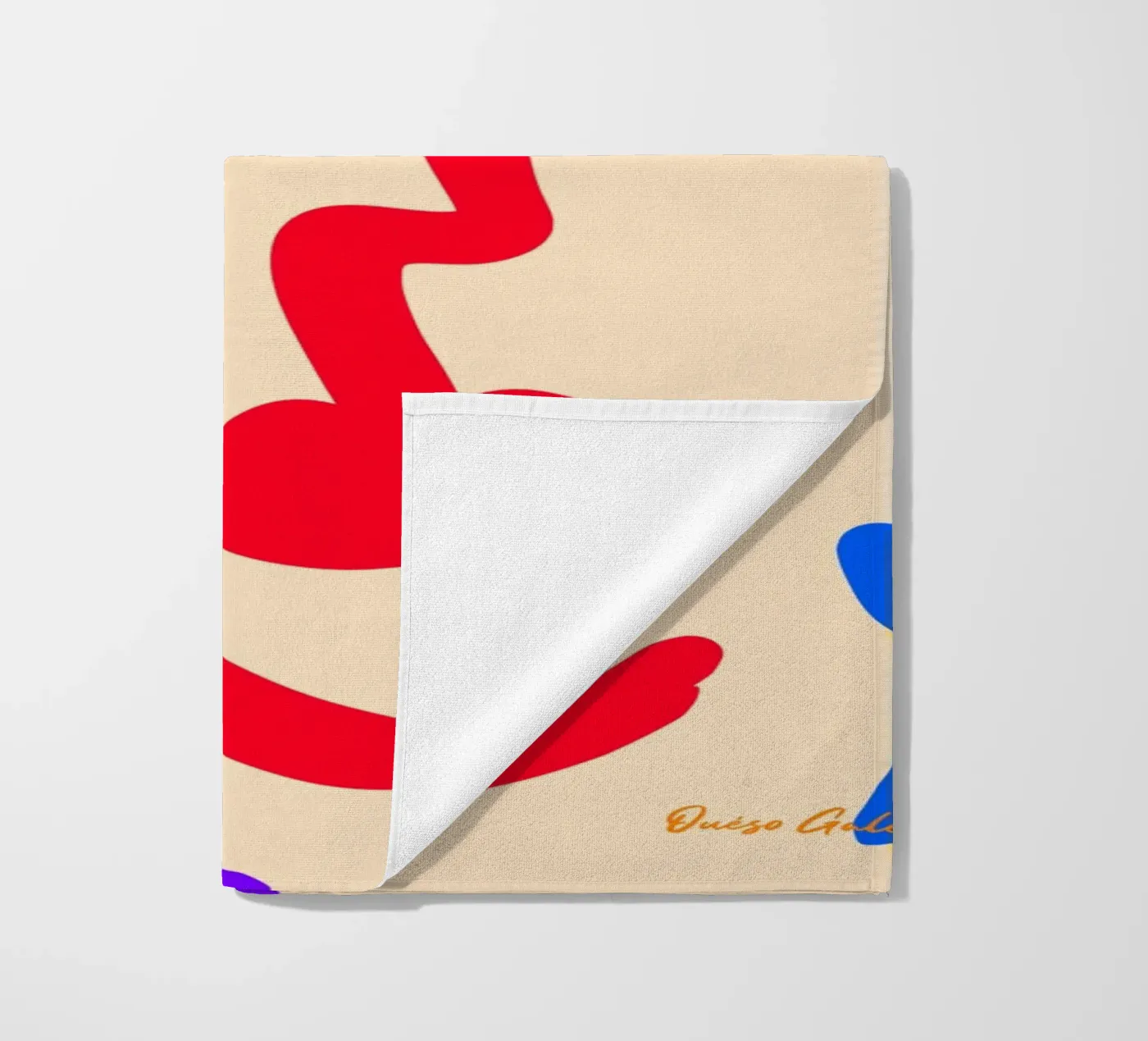 Dancing Colors strandhanddoek van Mike Leymi