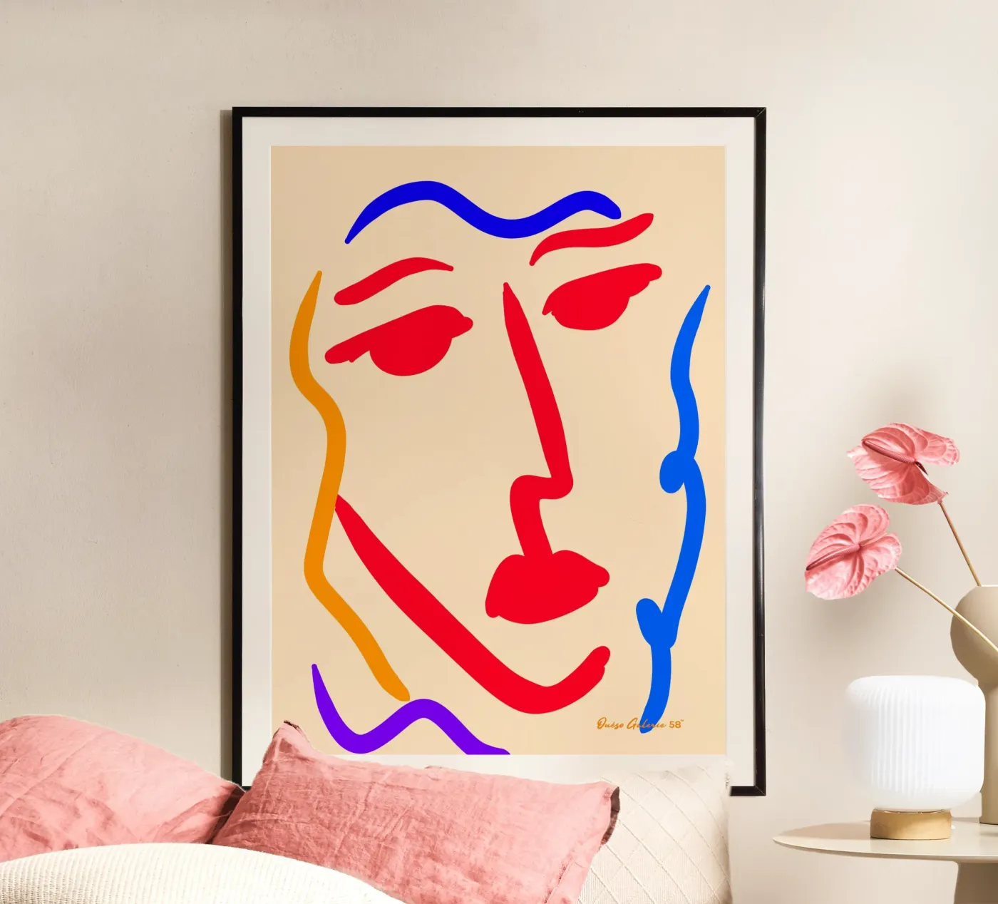 Dancing Colors poster da Mike Leymi