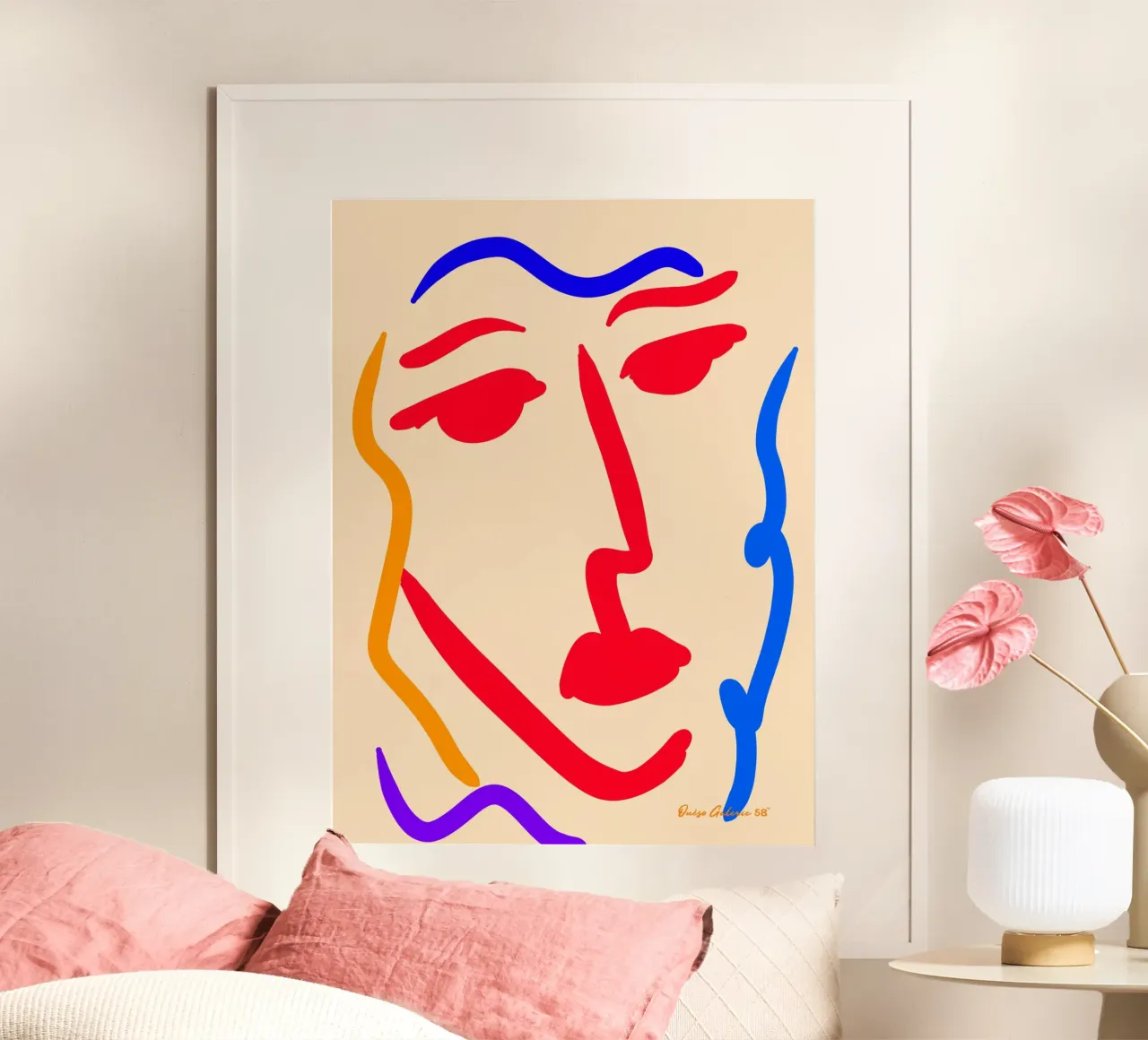 Dancing Colors poster da Mike Leymi