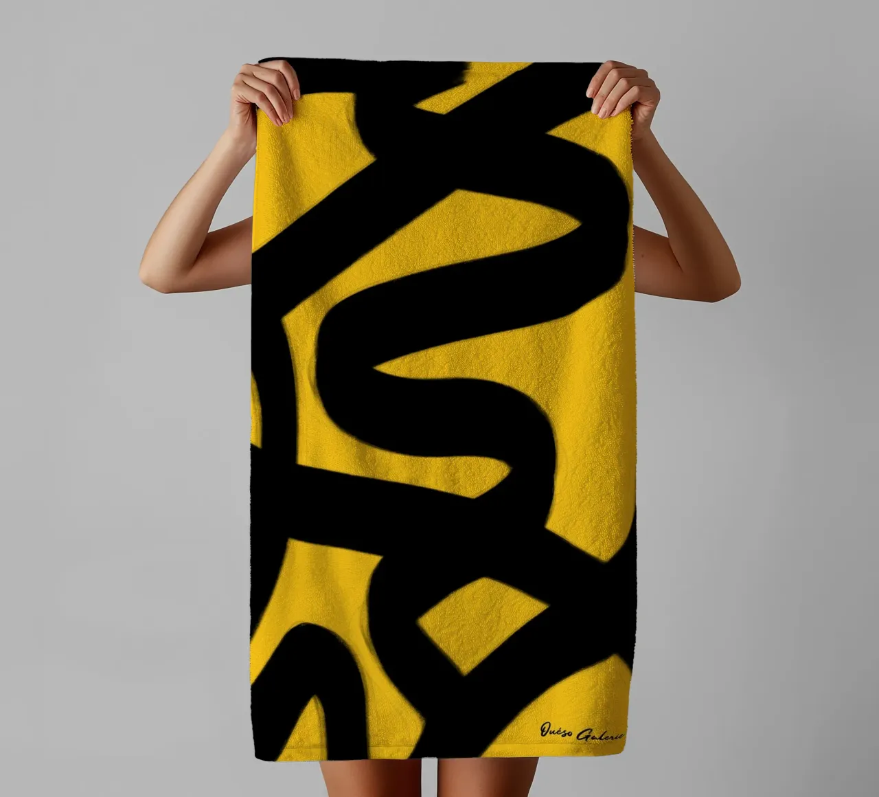 Joyful Rhythm asciugamano da bagno da Mike Leymi