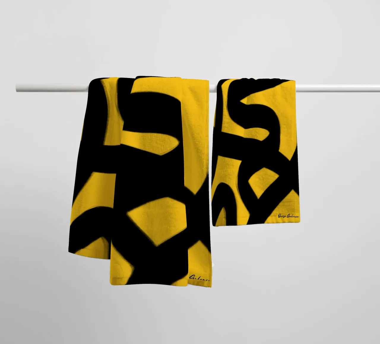 Joyful Rhythm asciugamano da bagno da Mike Leymi