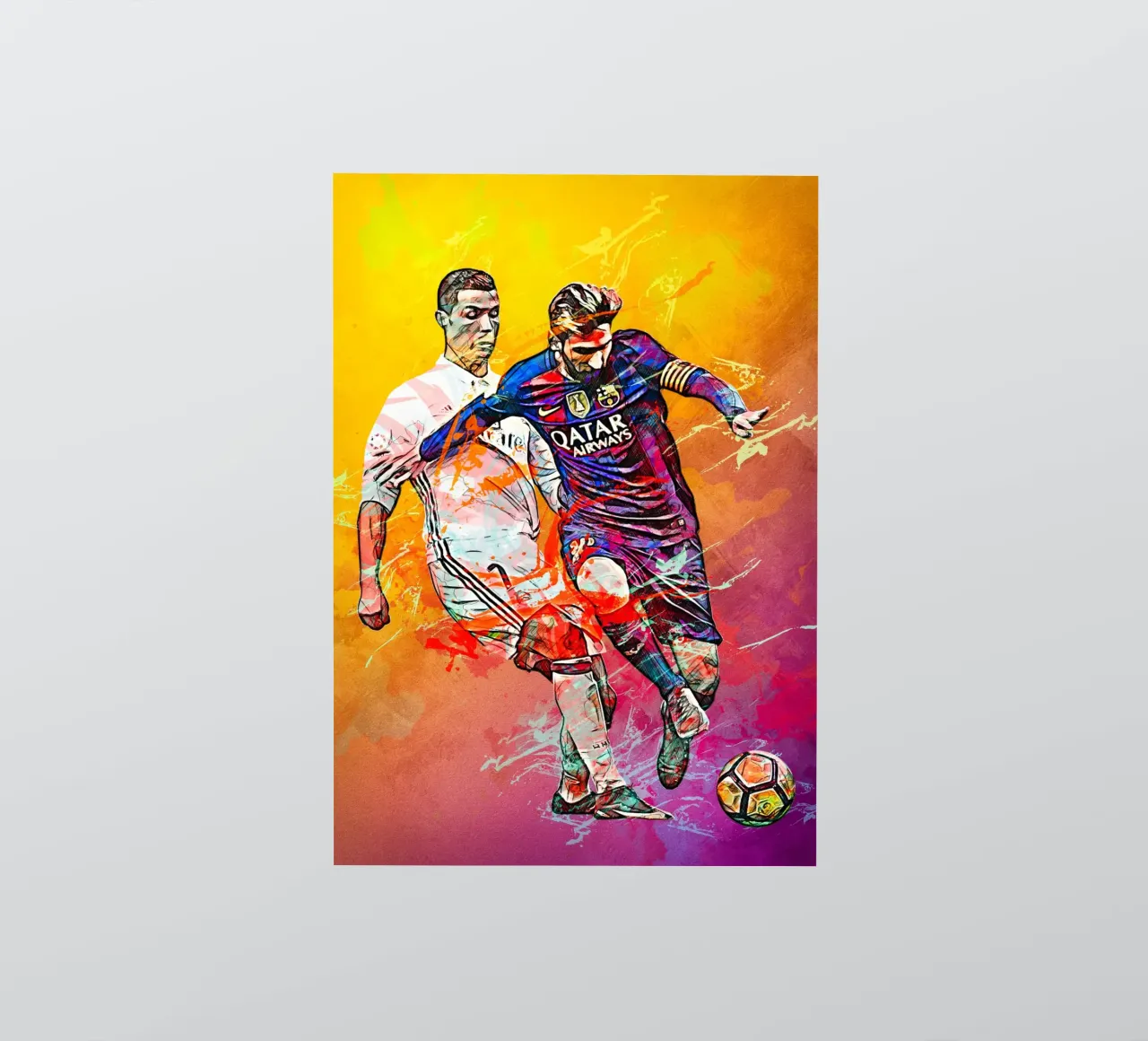 Ronaldo And Messi sticker by tenten