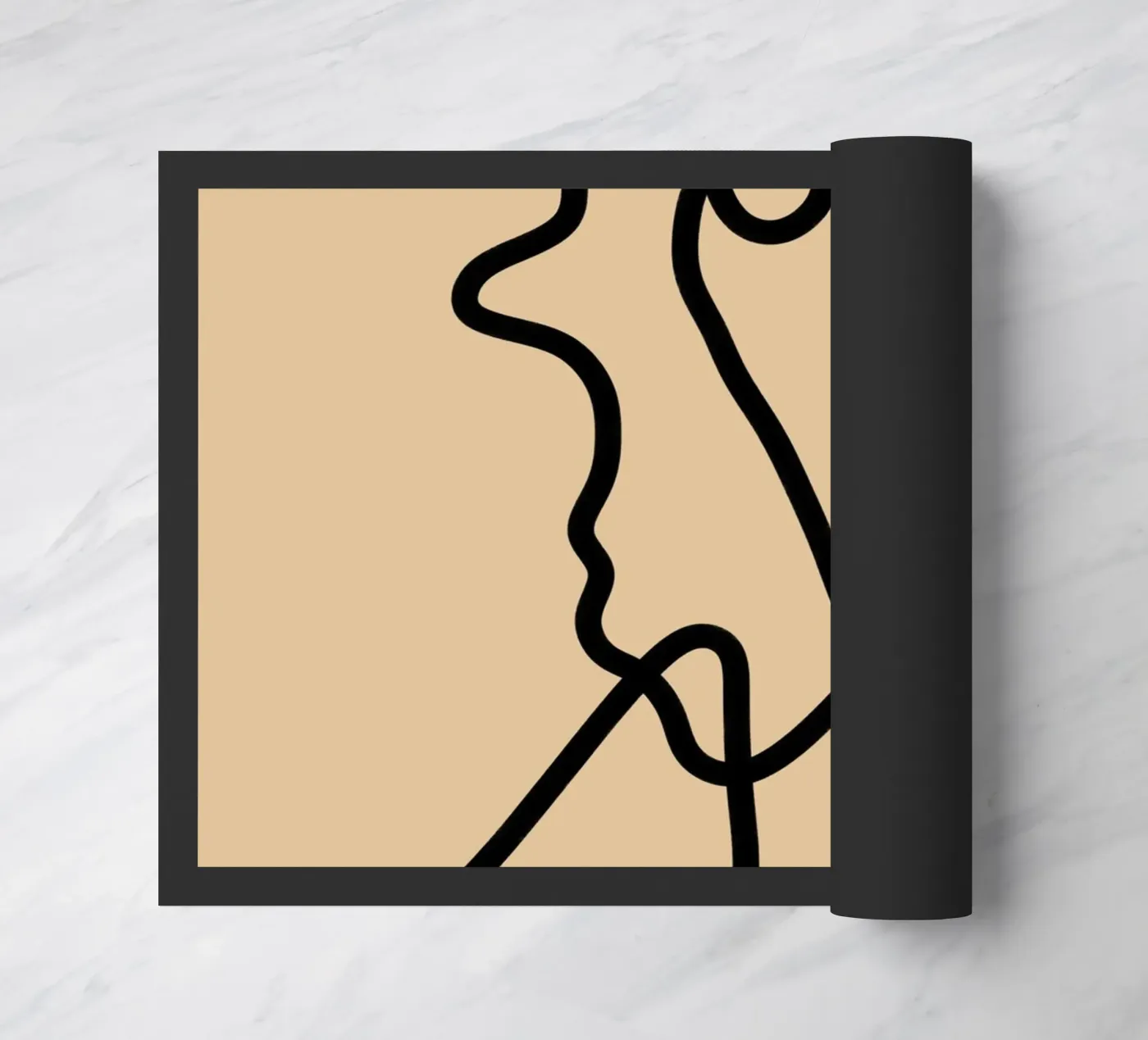 Harmonic Layers deurmat van Mike Leymi