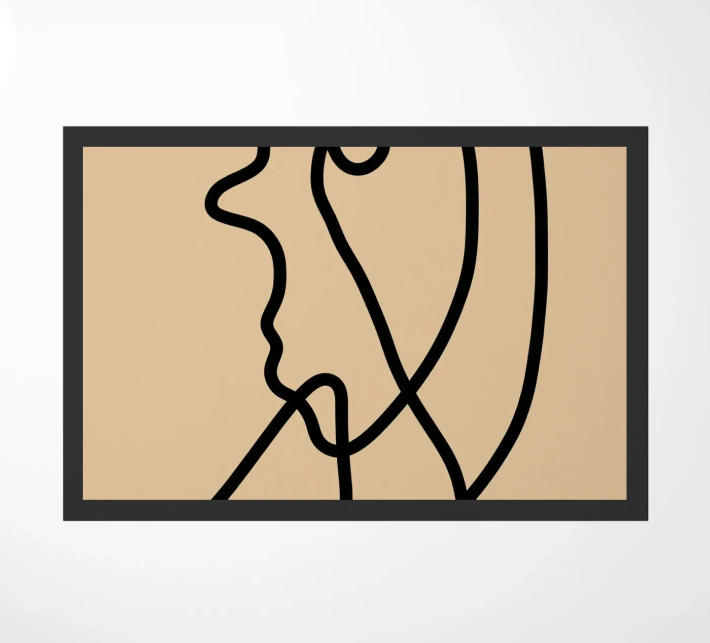 Harmonic Layers deurmat van Mike Leymi