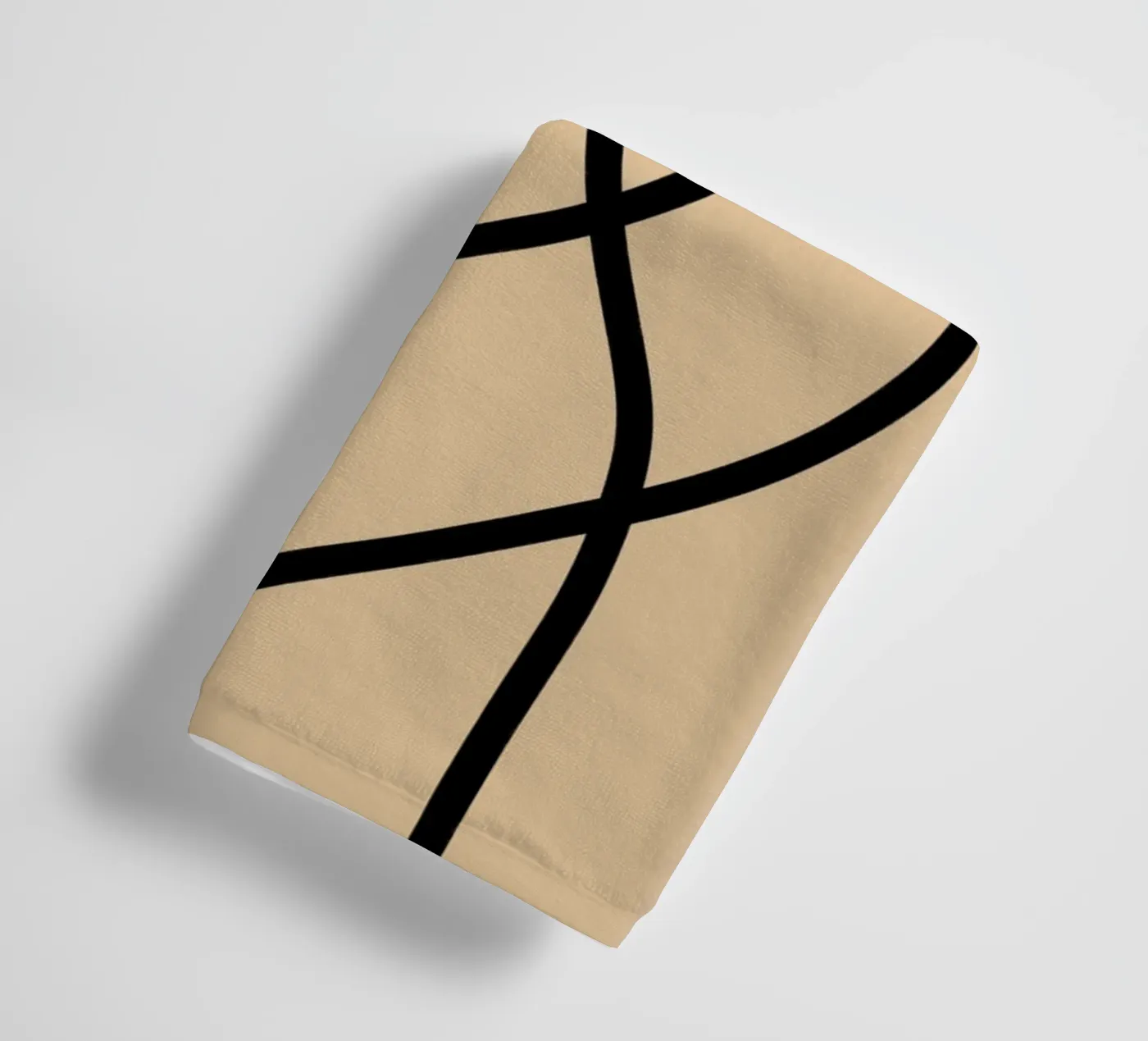 Harmonic Layers Handtuch von Mike Leymi