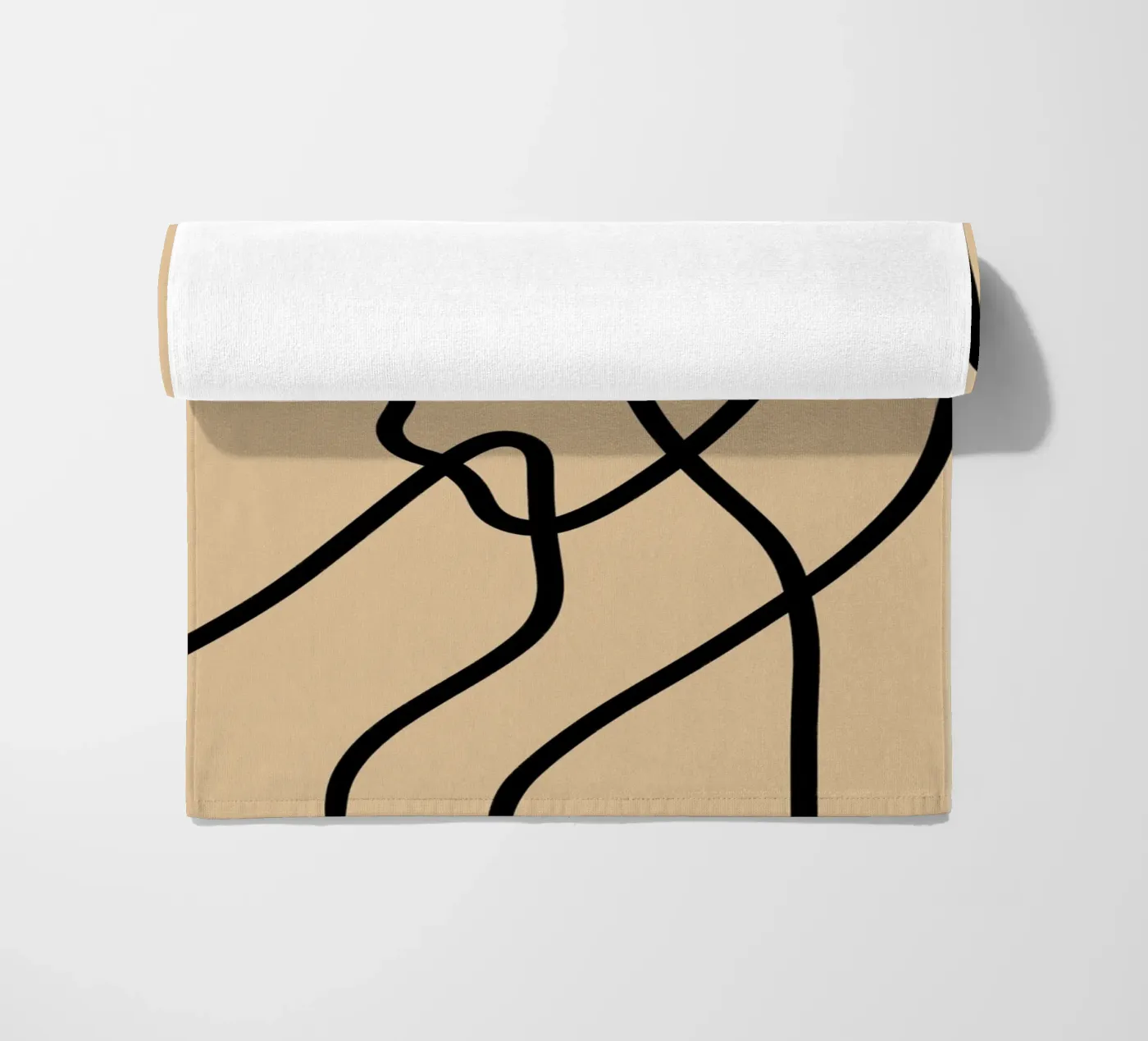 Harmonic Layers beach towel by Mike Leymi