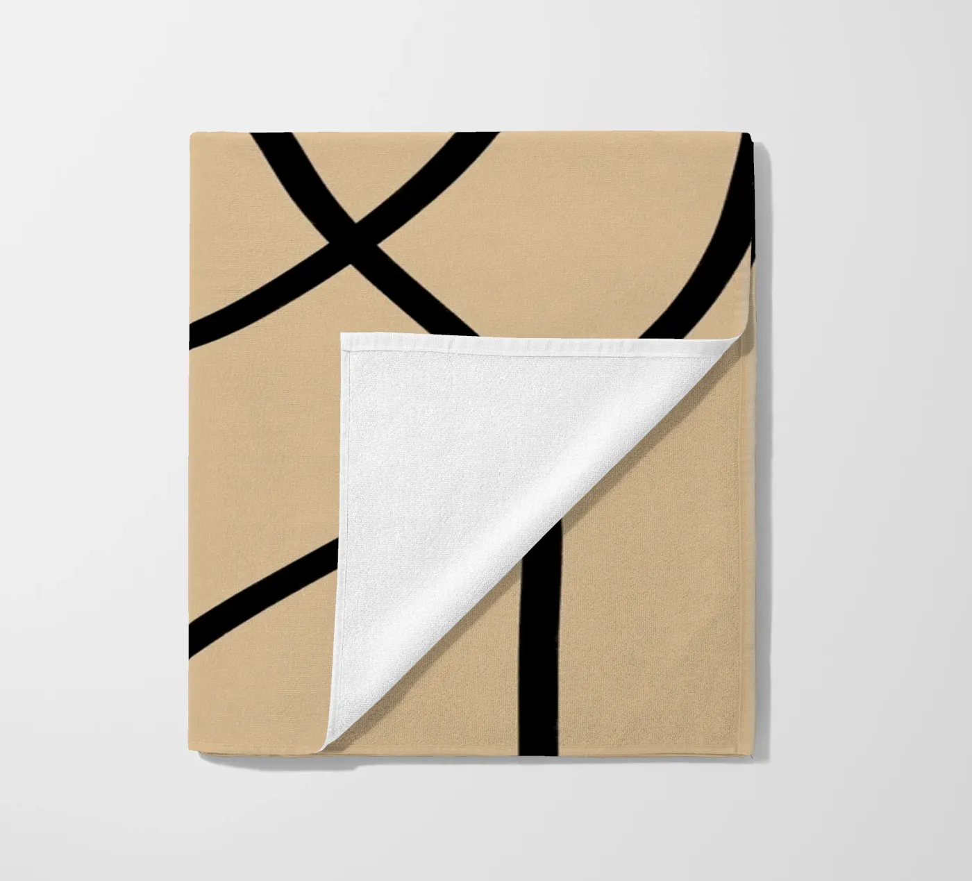 Harmonic Layers beach towel by Mike Leymi