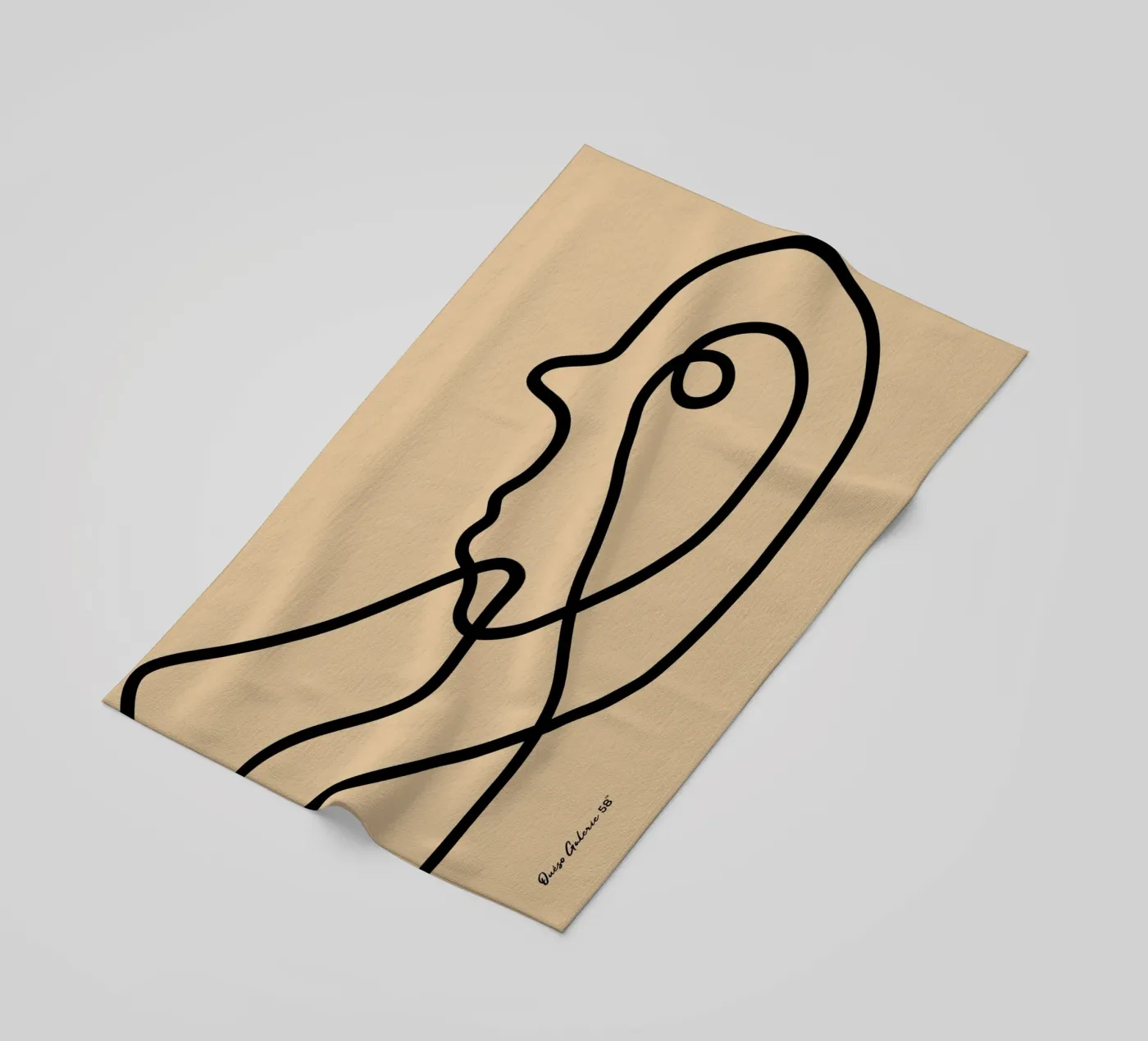 Harmonic Layers beach towel by Mike Leymi