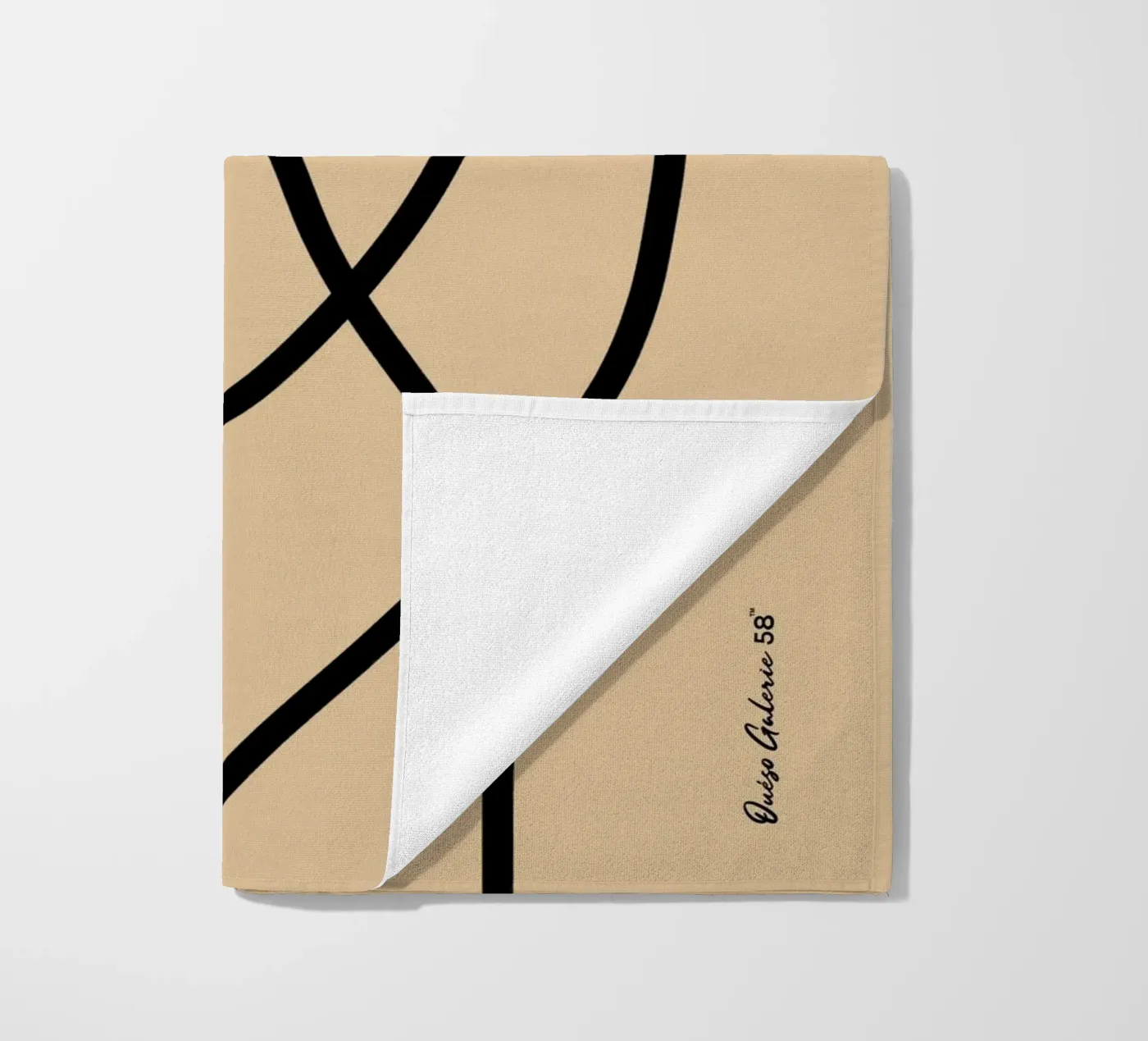 Harmonic Layers beach towel by Mike Leymi