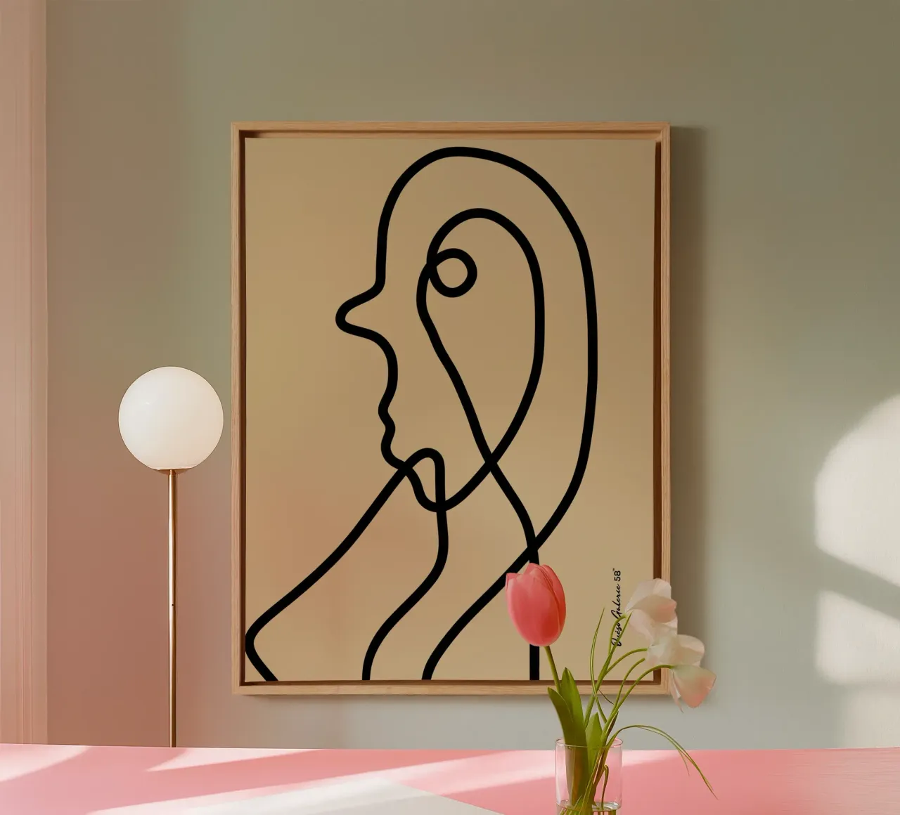 Harmonic Layers tela da Mike Leymi