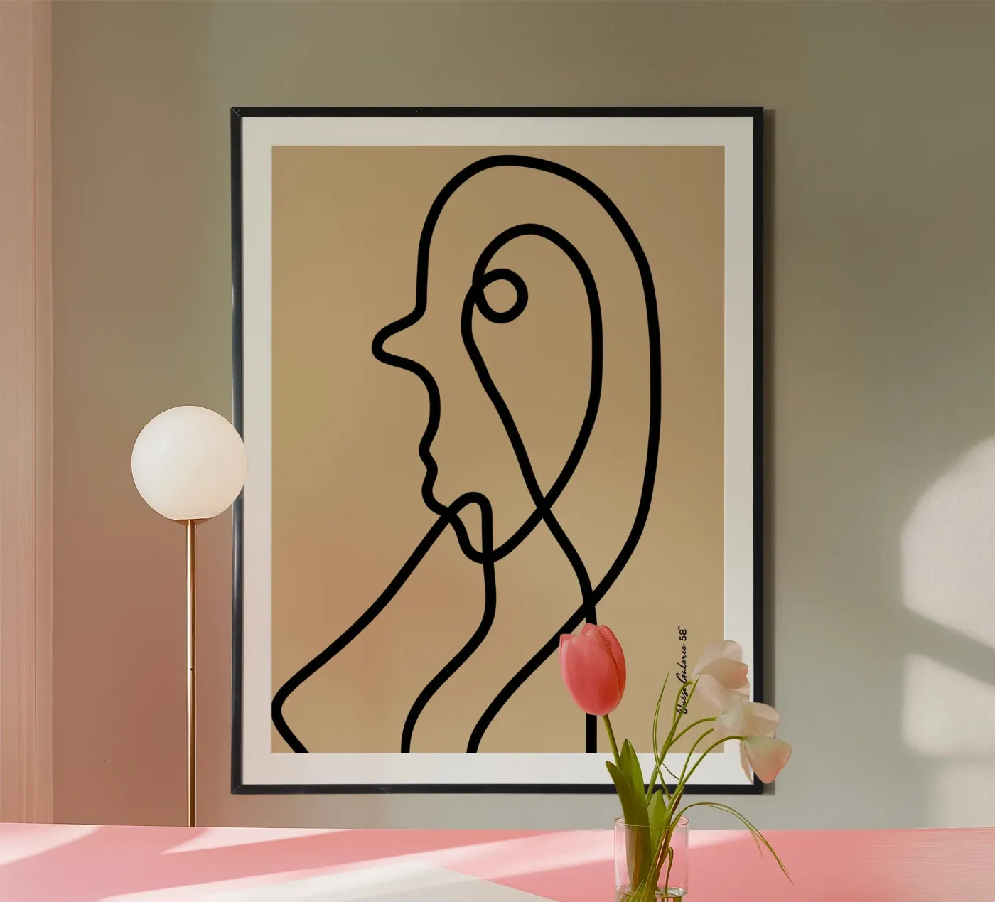 Harmonic Layers poster da Mike Leymi