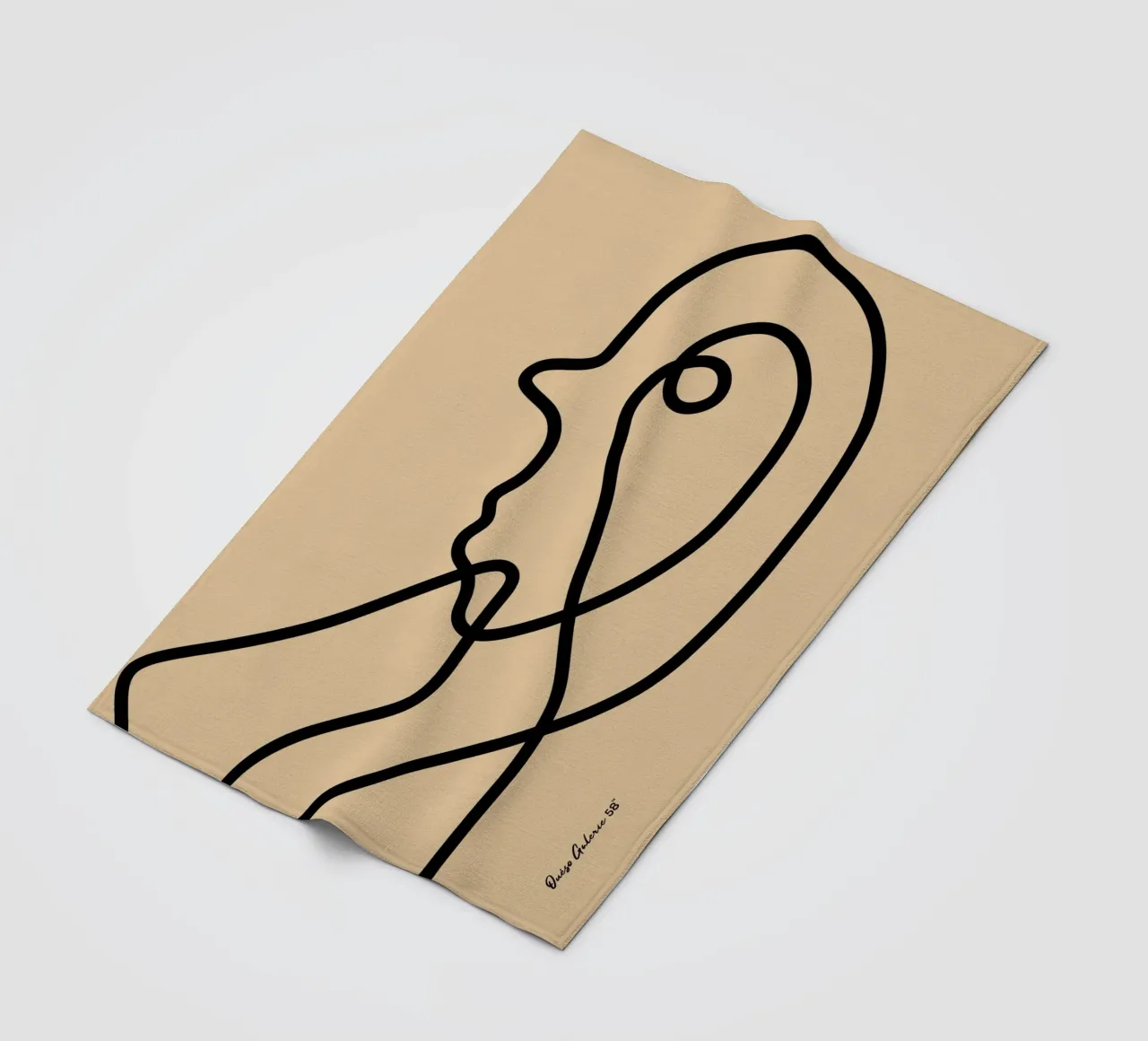 Harmonic Layers fleecedeken van Mike Leymi