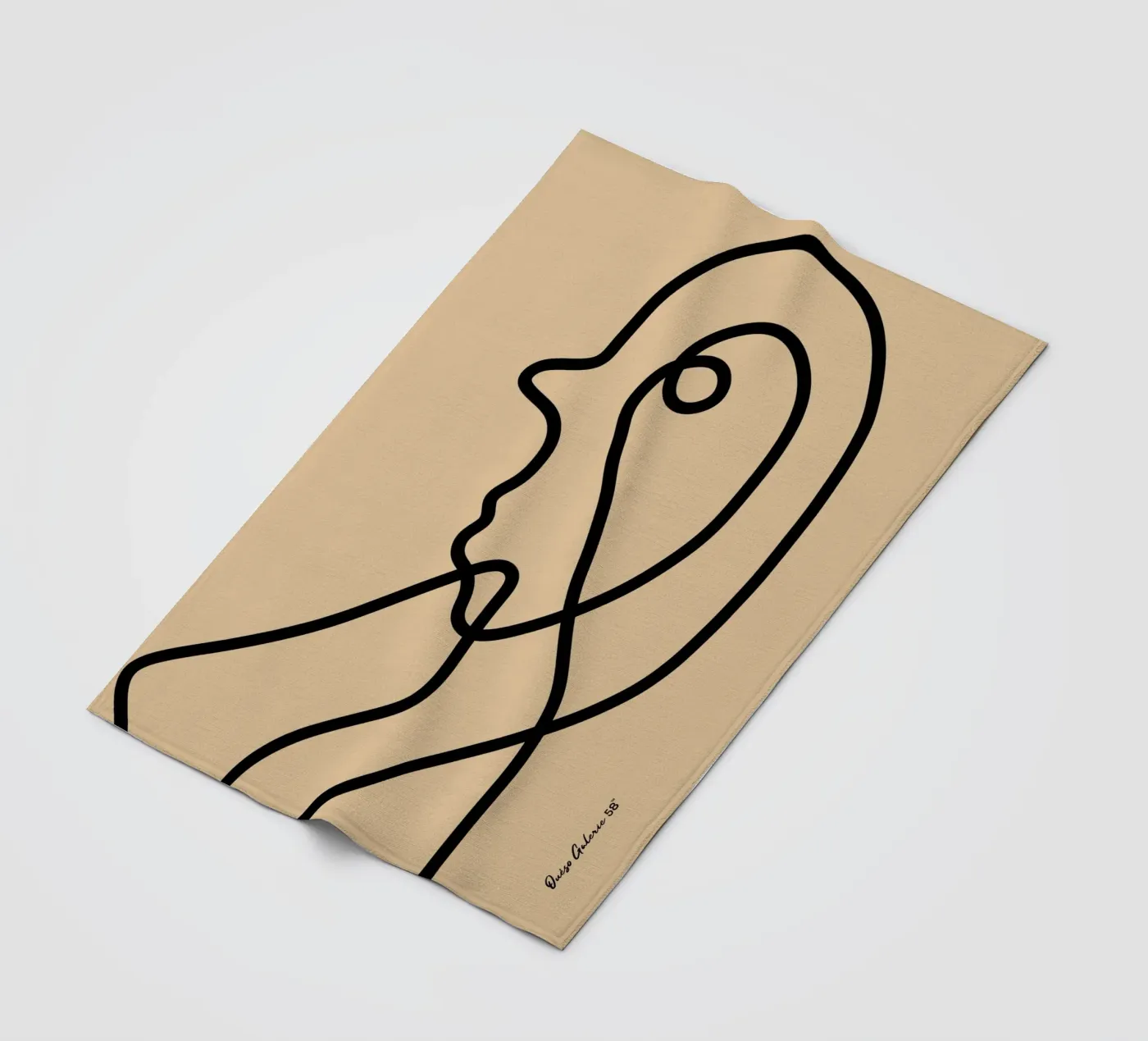 Harmonic Layers fleecedeken van Mike Leymi