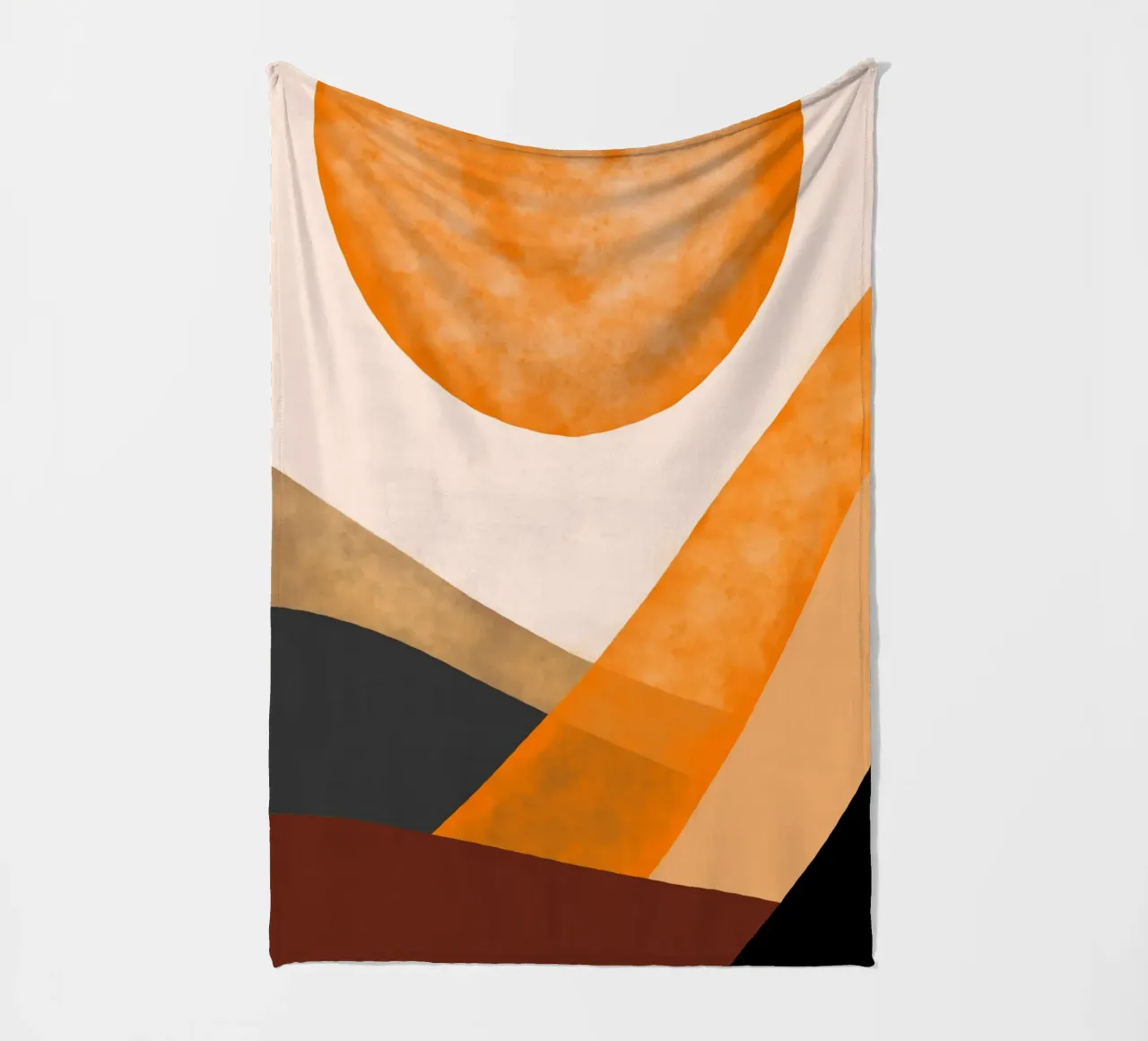 Sunset harmony Fleecedecke von Mathudace Créas