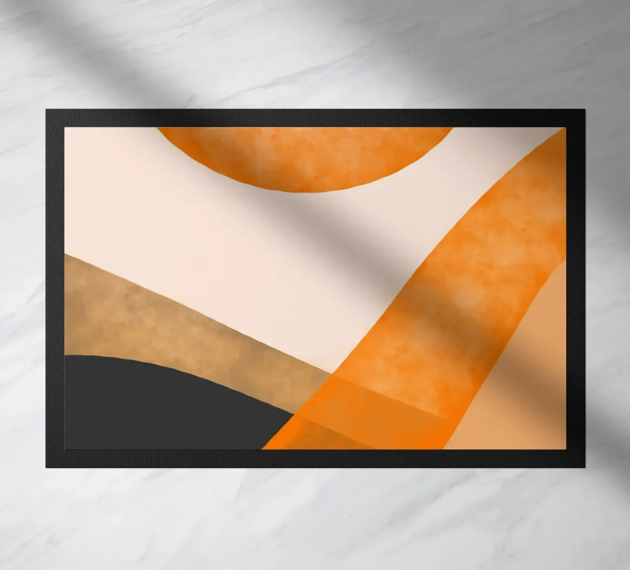 Sunset harmony doormat by Mathudace Créas