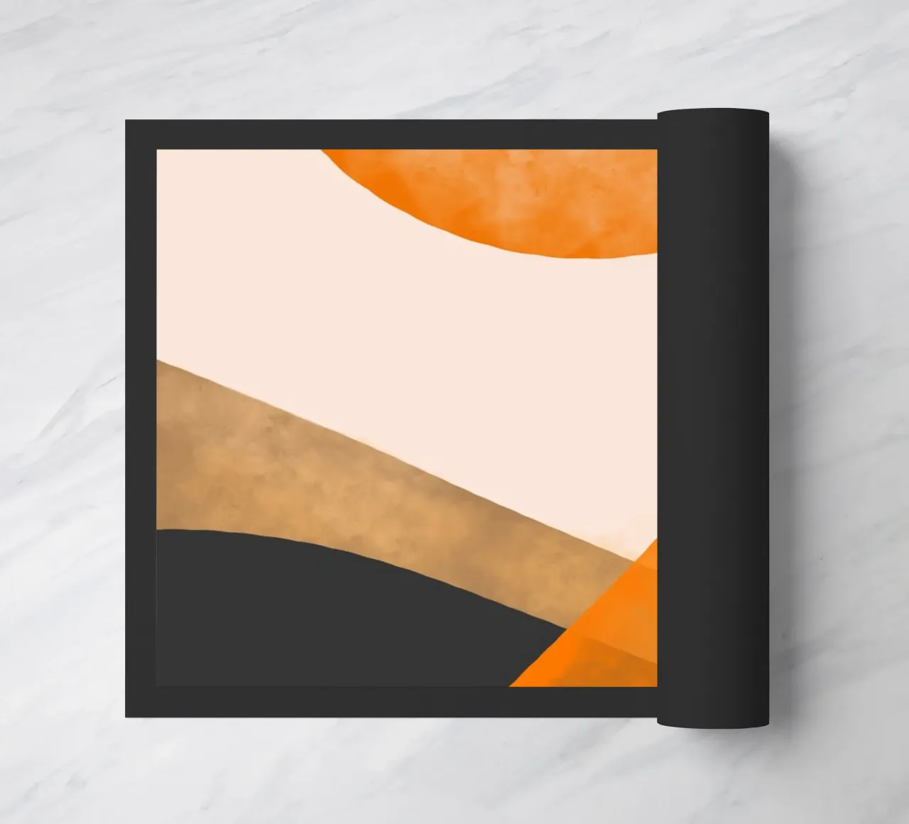 Sunset harmony doormat by Mathudace Créas