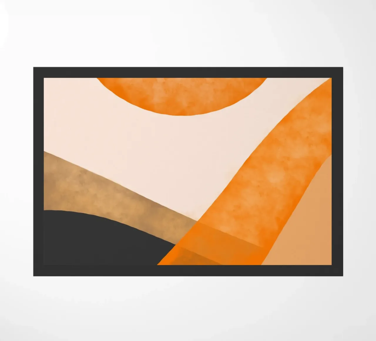 Sunset harmony doormat by Mathudace Créas