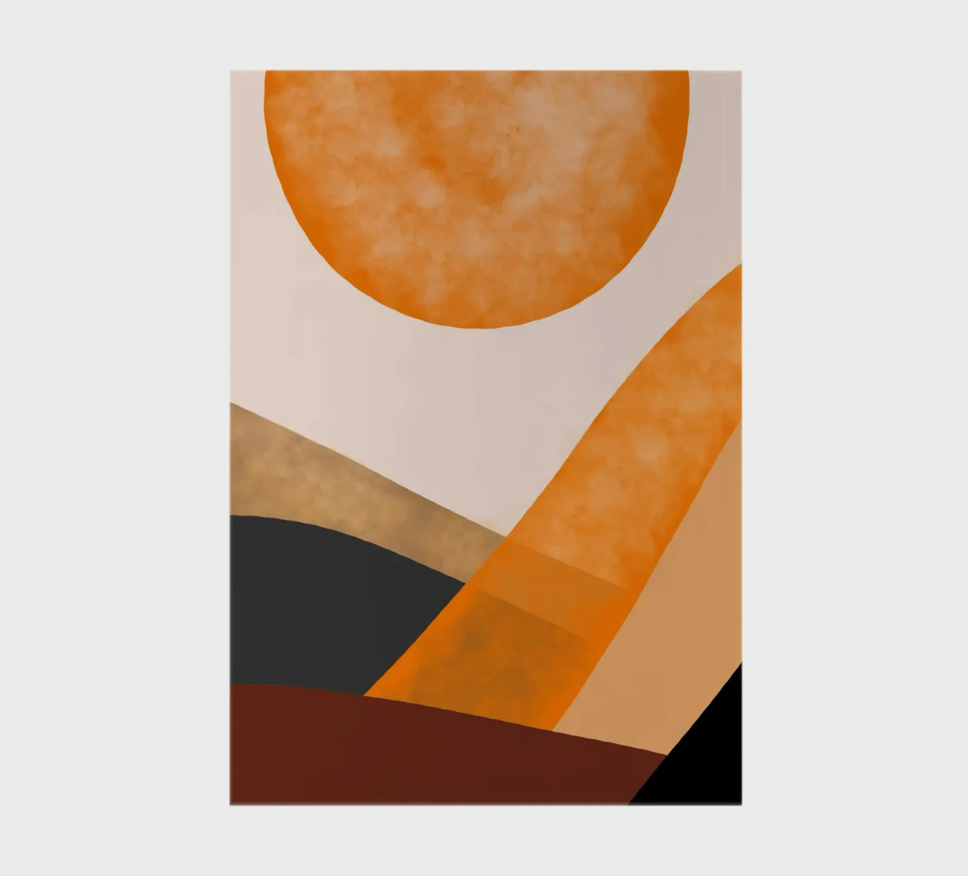Sunset harmony notebook by Mathudace Créas