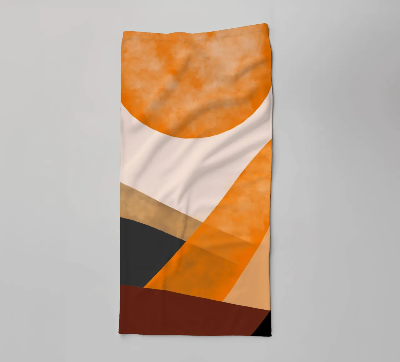 Sunset harmony badhanddoek van Mathudace Créas