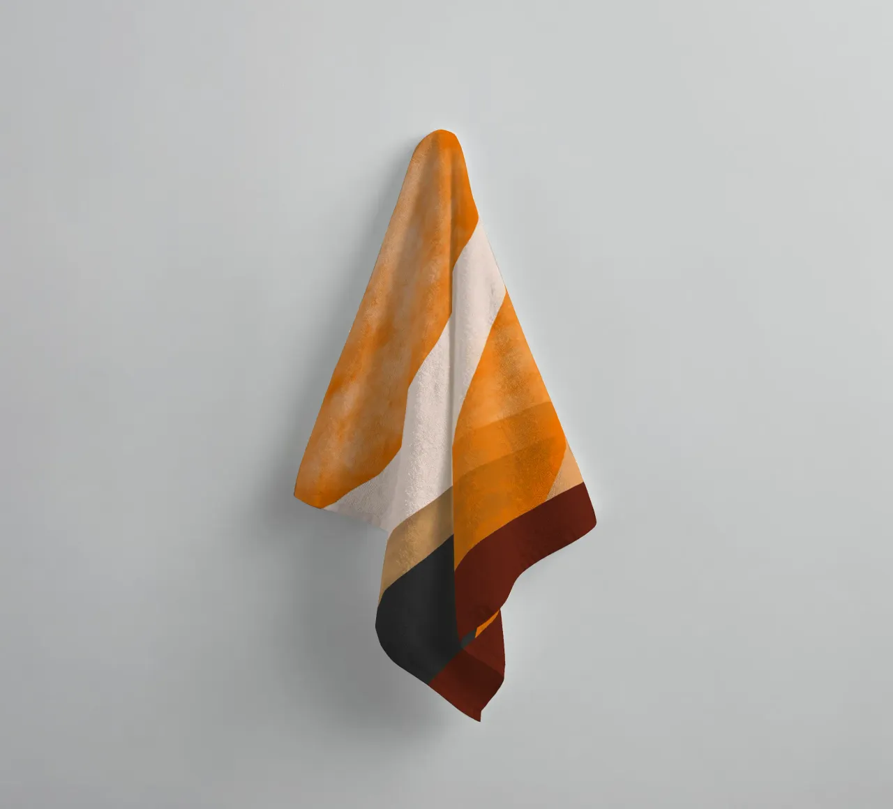 Sunset harmony badhanddoek van Mathudace Créas