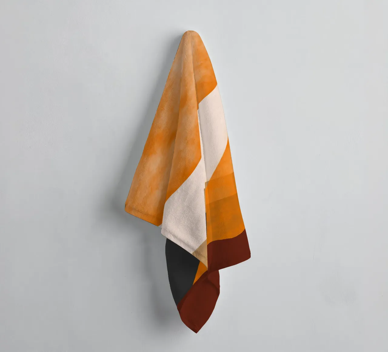 Sunset harmony badhanddoek van Mathudace Créas