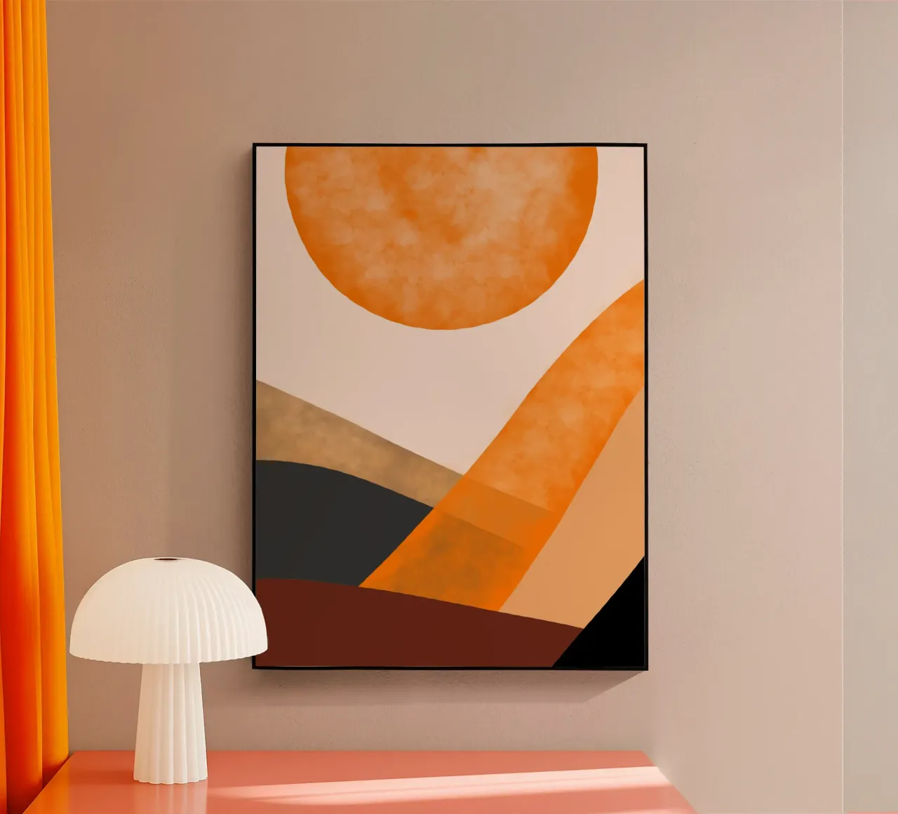 Sunset harmony plexiglass da Mathudace Créas