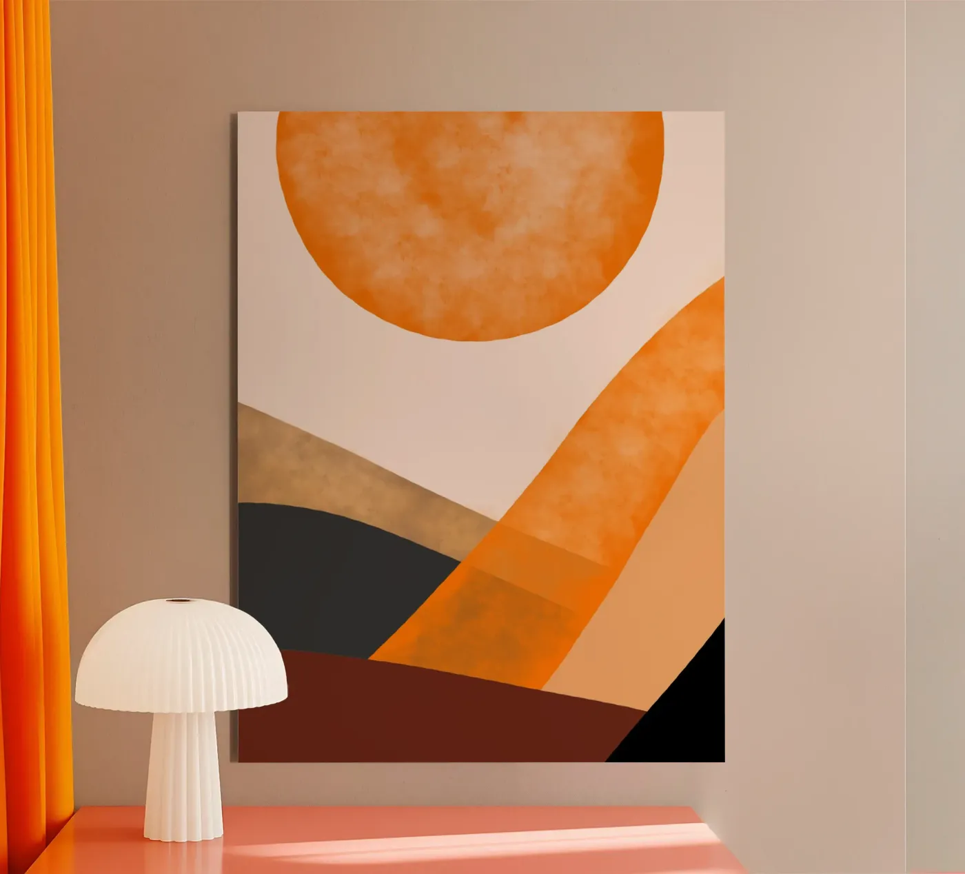 Sunset harmony pannello forex da Mathudace Créas
