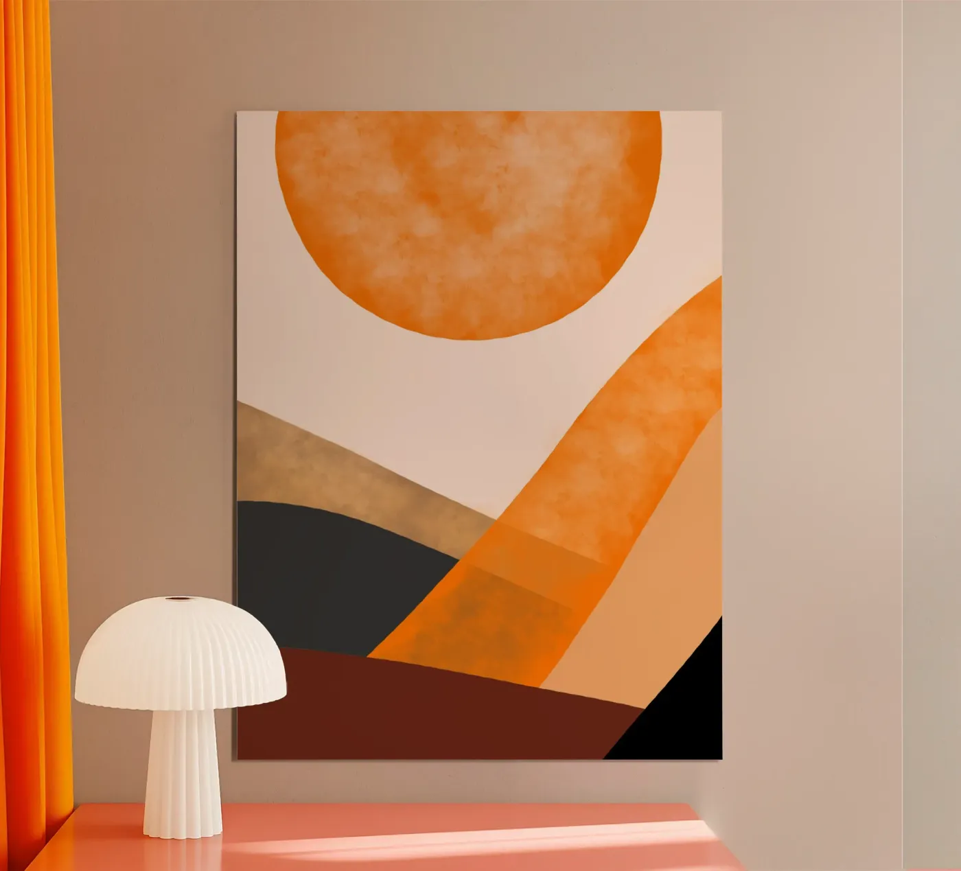 Sunset harmony Poster von Mathudace Créas