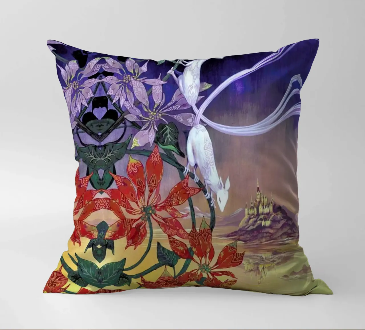 Hide and Seek decorative cushion by Naito Shinpei