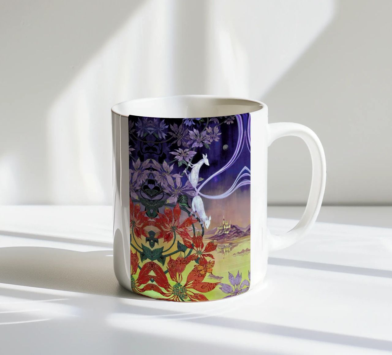 Hide and Seek tazza in ceramica da Naito Shinpei