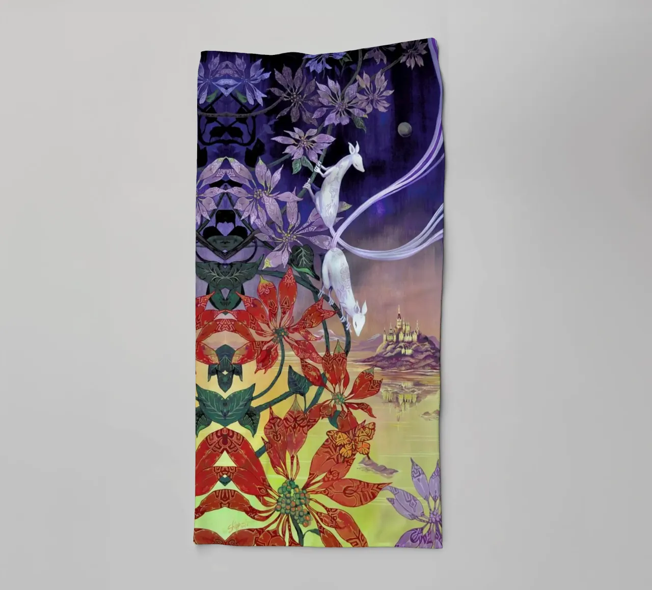 Hide and Seek asciugamano da bagno da Naito Shinpei