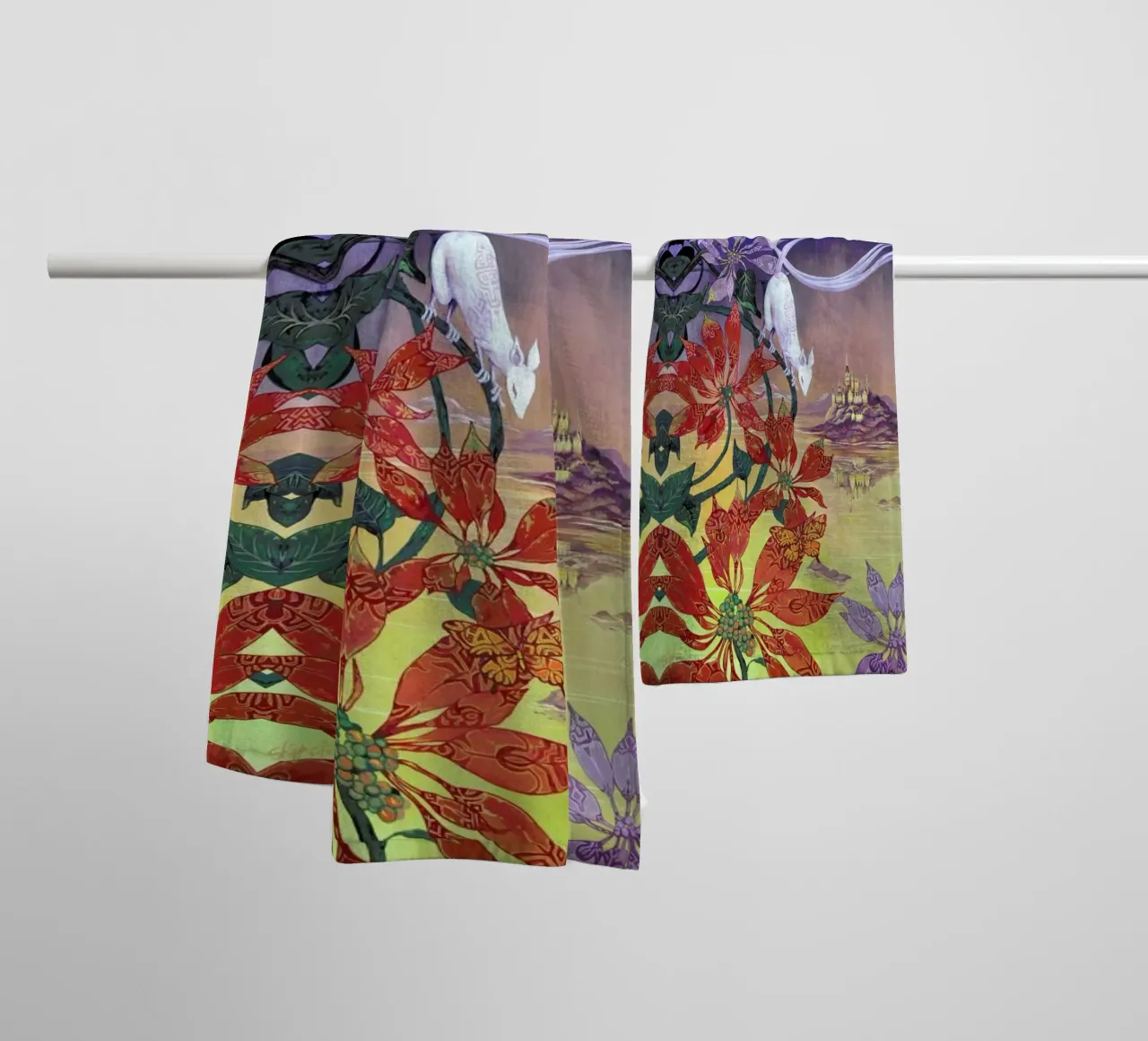 Hide and Seek towel by Naito Shinpei