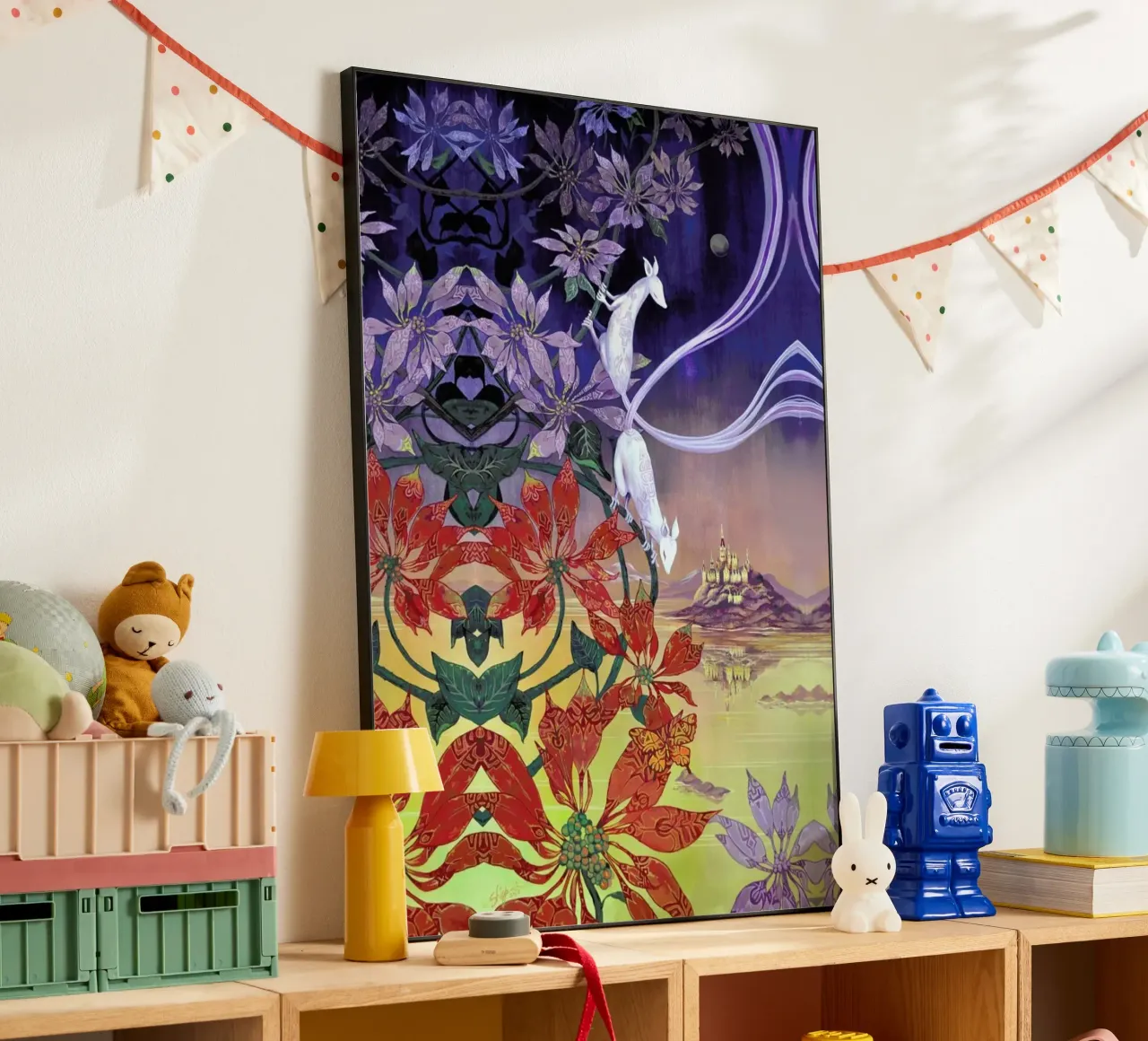 Hide and Seek alluminio dibond da Naito Shinpei