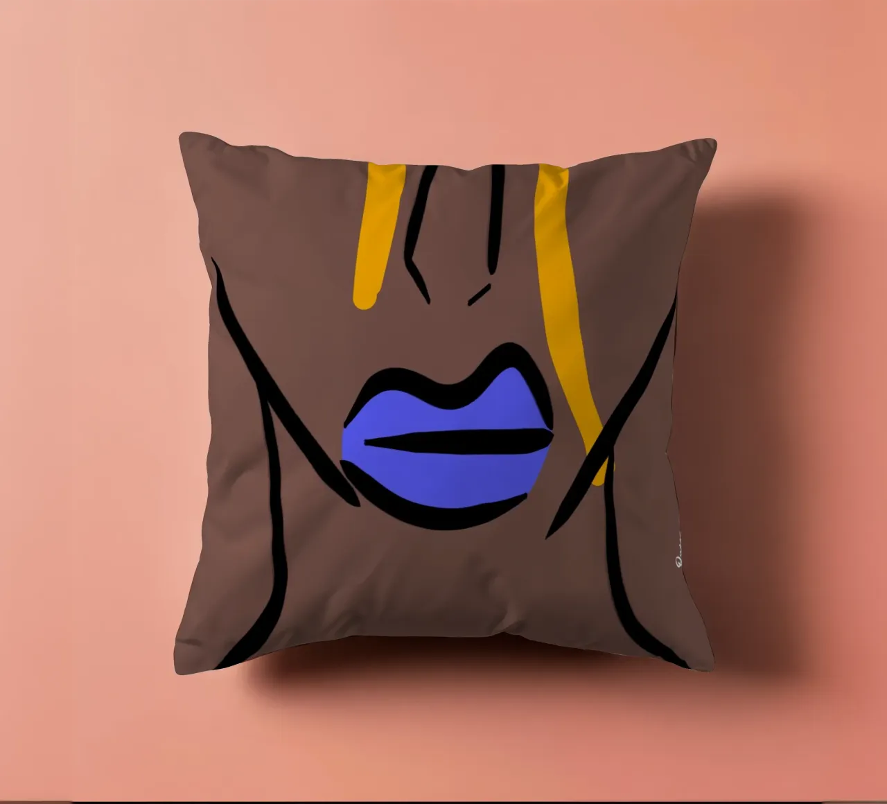 Breezy Shapes cuscino da Mike Leymi