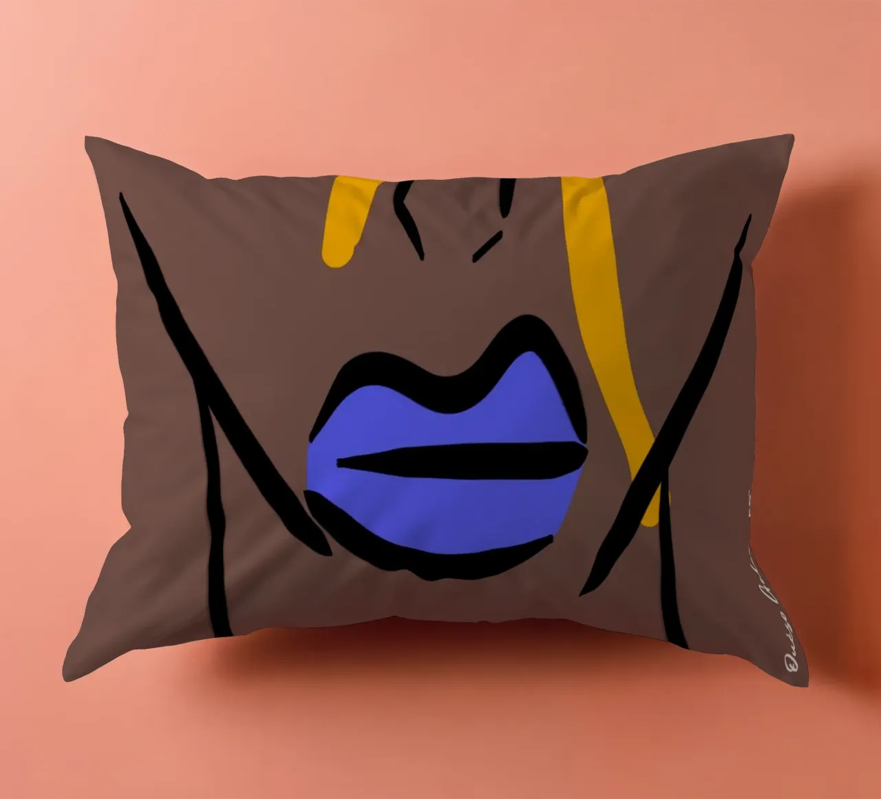 Breezy Shapes cuscino da Mike Leymi