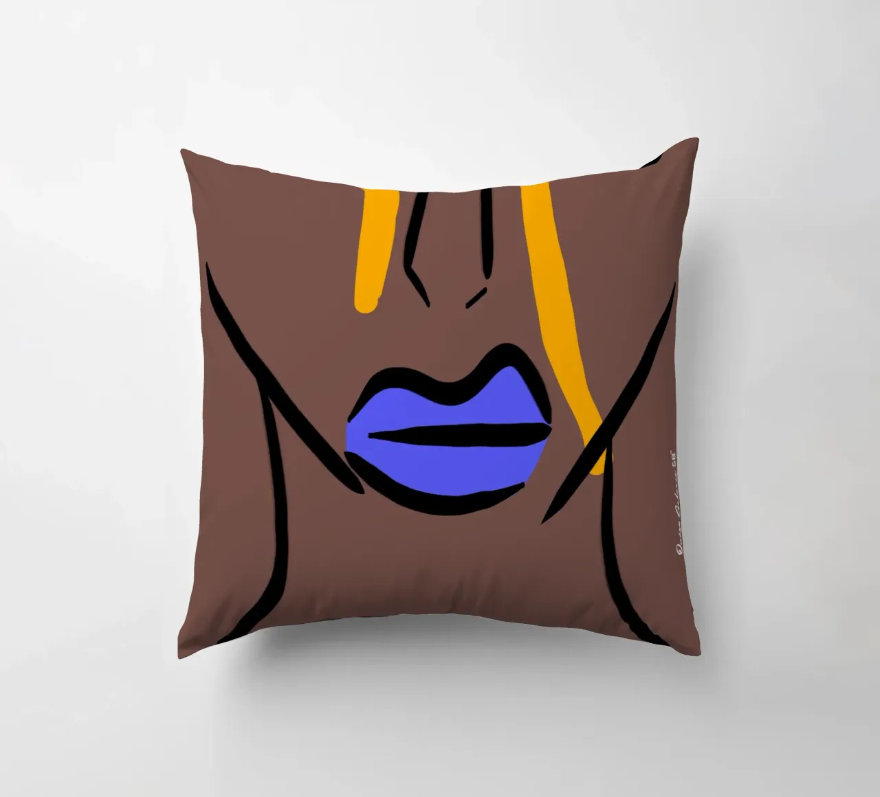 Breezy Shapes cuscino da Mike Leymi