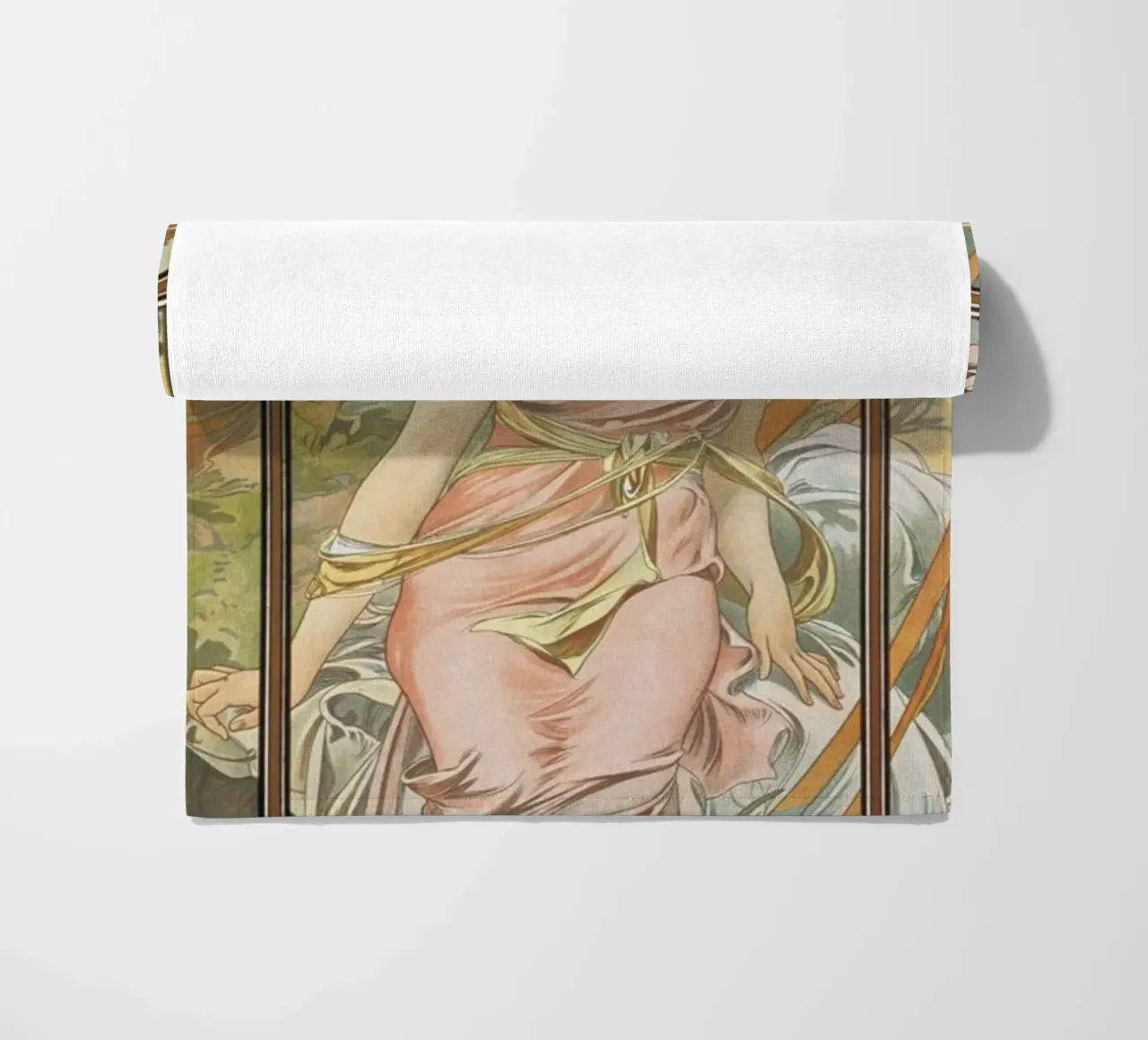Alfons Mucha - Risveglio mattutino telo mare da ARTOTHEK