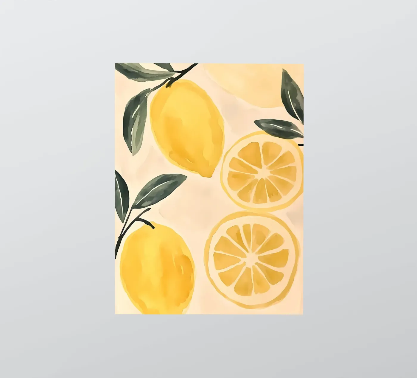 Lemons sticker van IamHomeStudio
