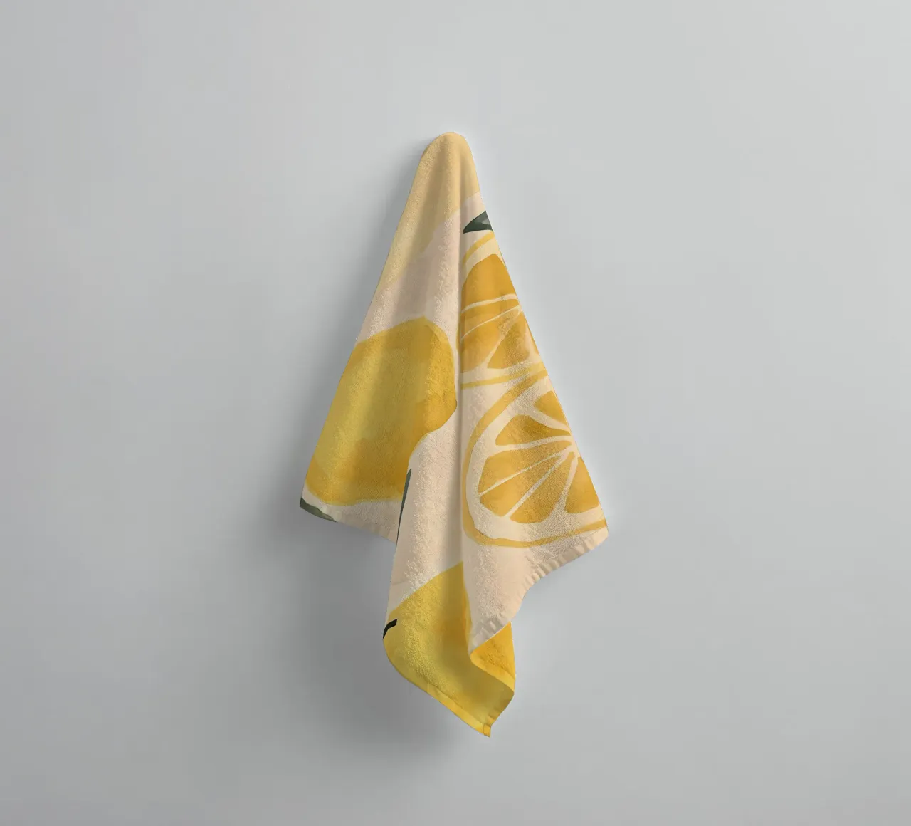 Citroenen badhanddoek van IamHomeStudio