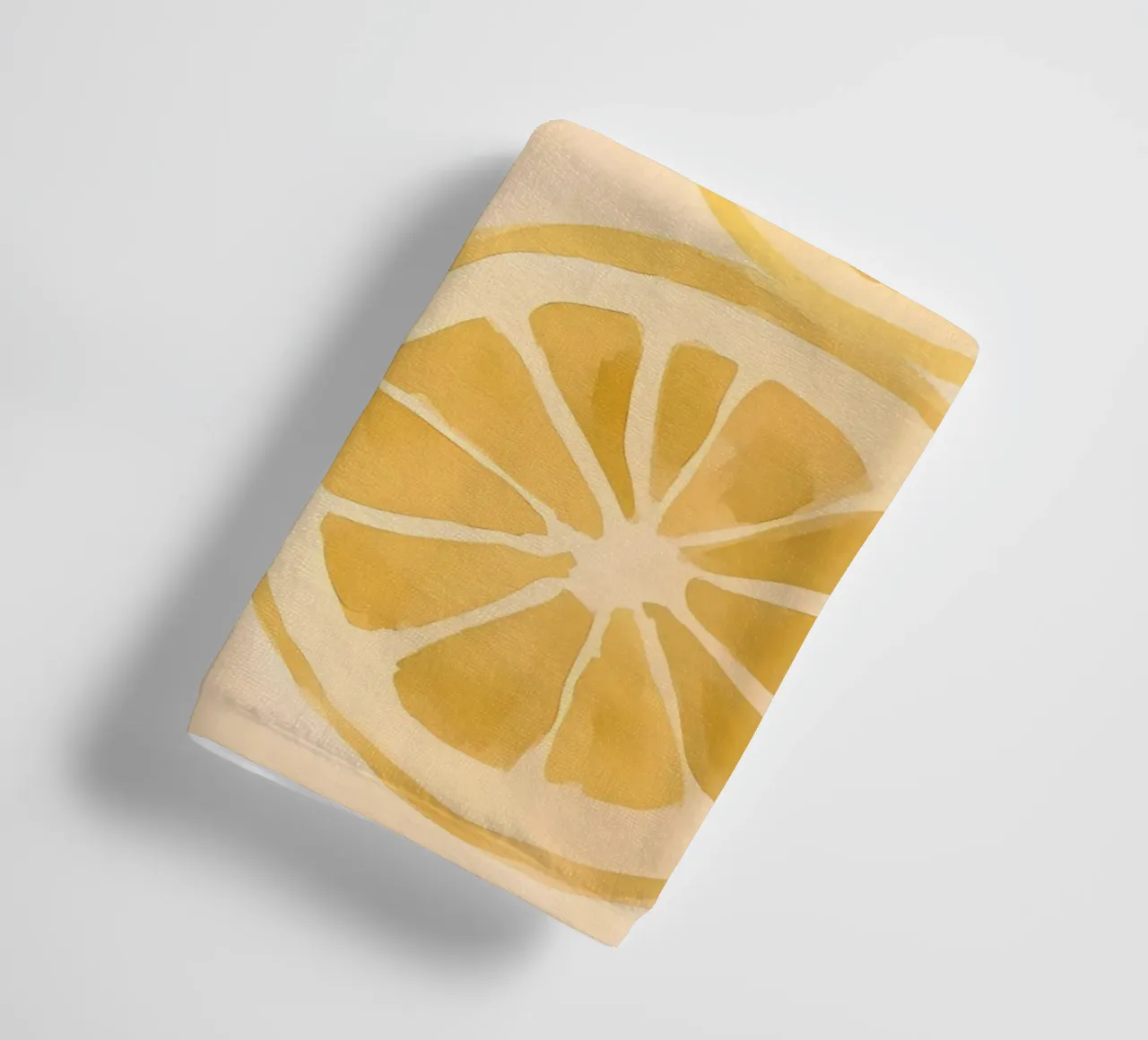 Citroenen badhanddoek van IamHomeStudio