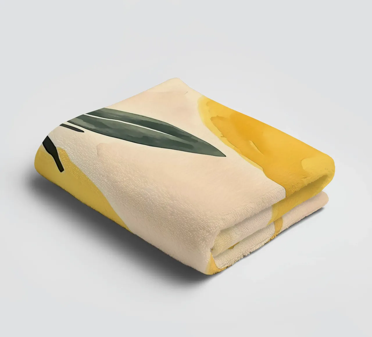 Citroenen badhanddoek van IamHomeStudio