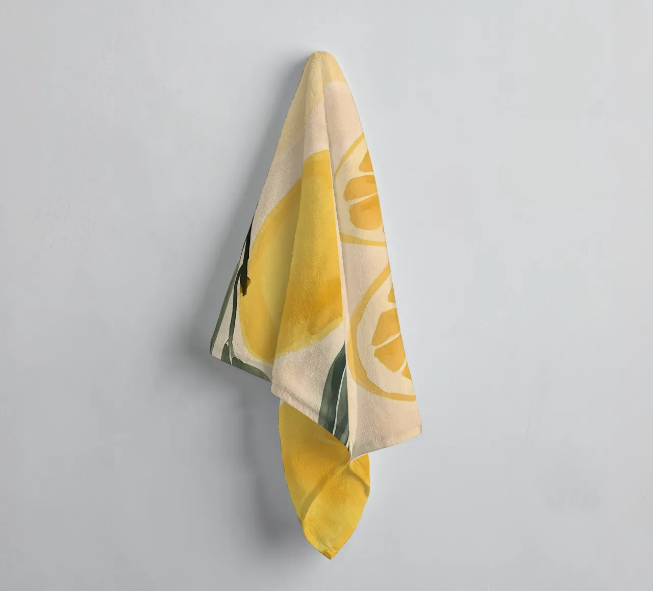 Citroenen badhanddoek van IamHomeStudio