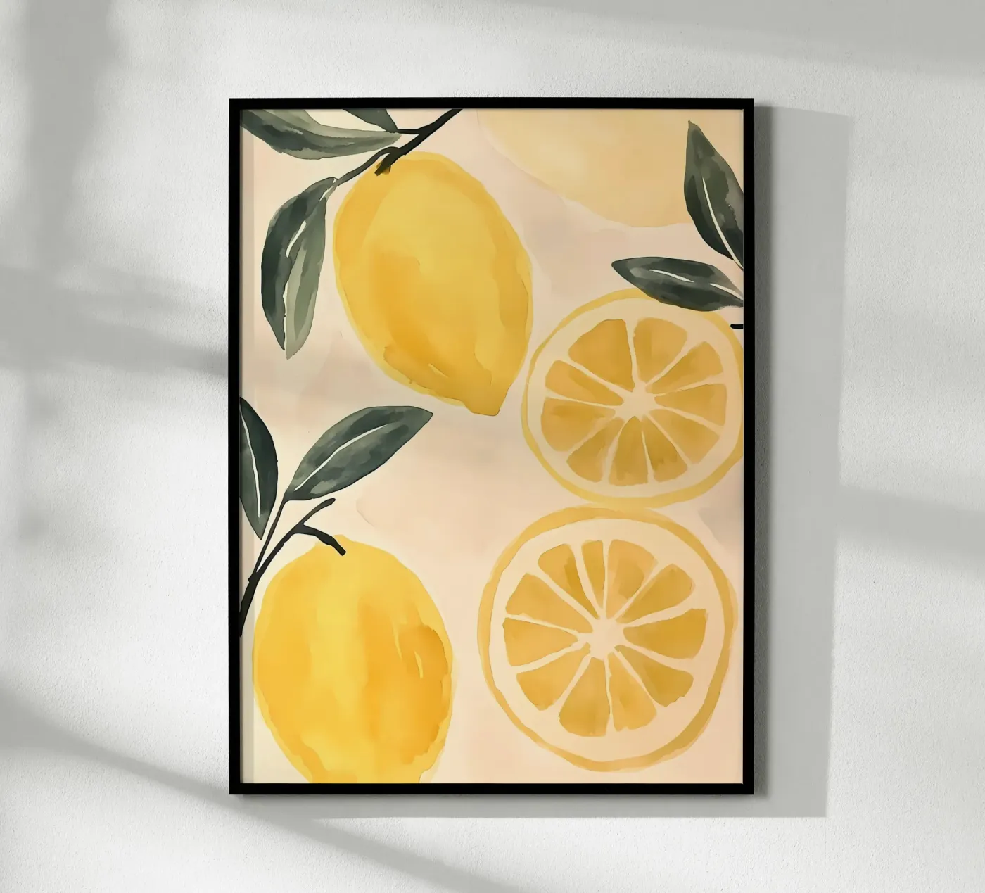 Lemons poster by IamHomeStudio