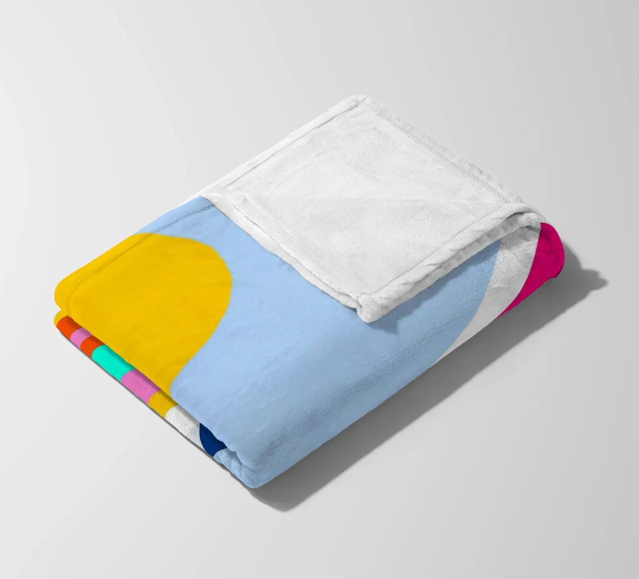 Sunset waves Fleecedecke von Mathudace Créas