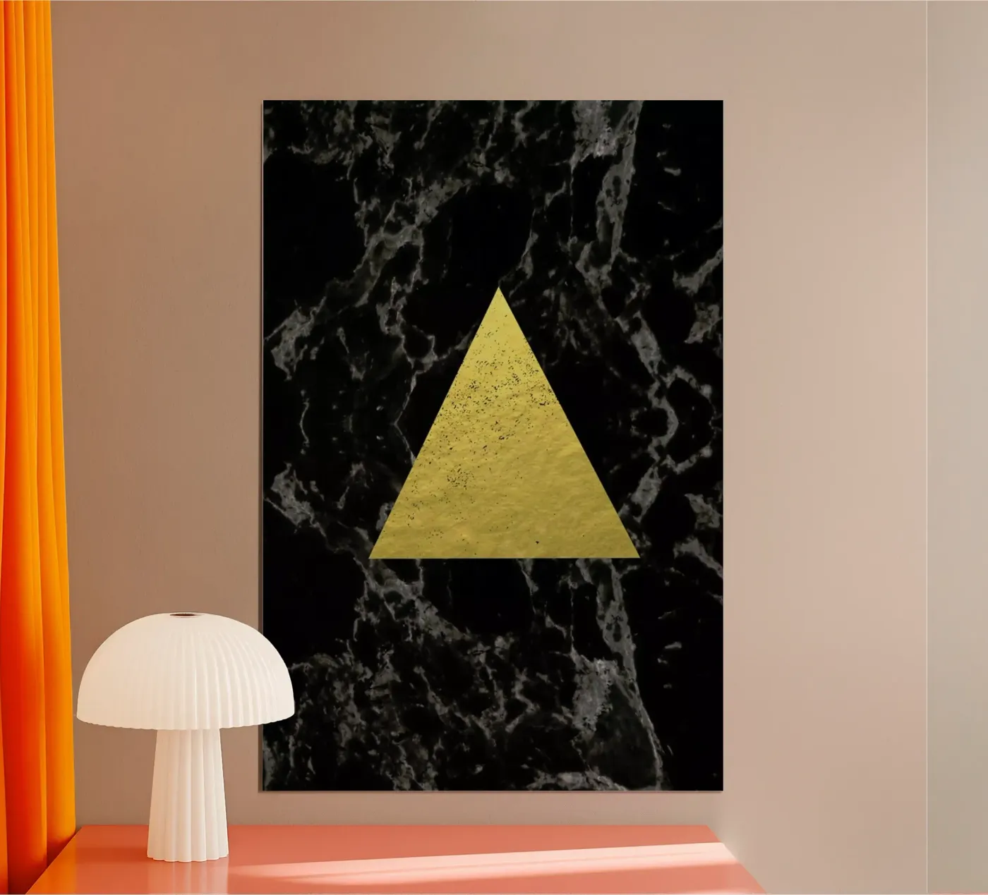 Black Gold Marble poster da Charlotte Winter