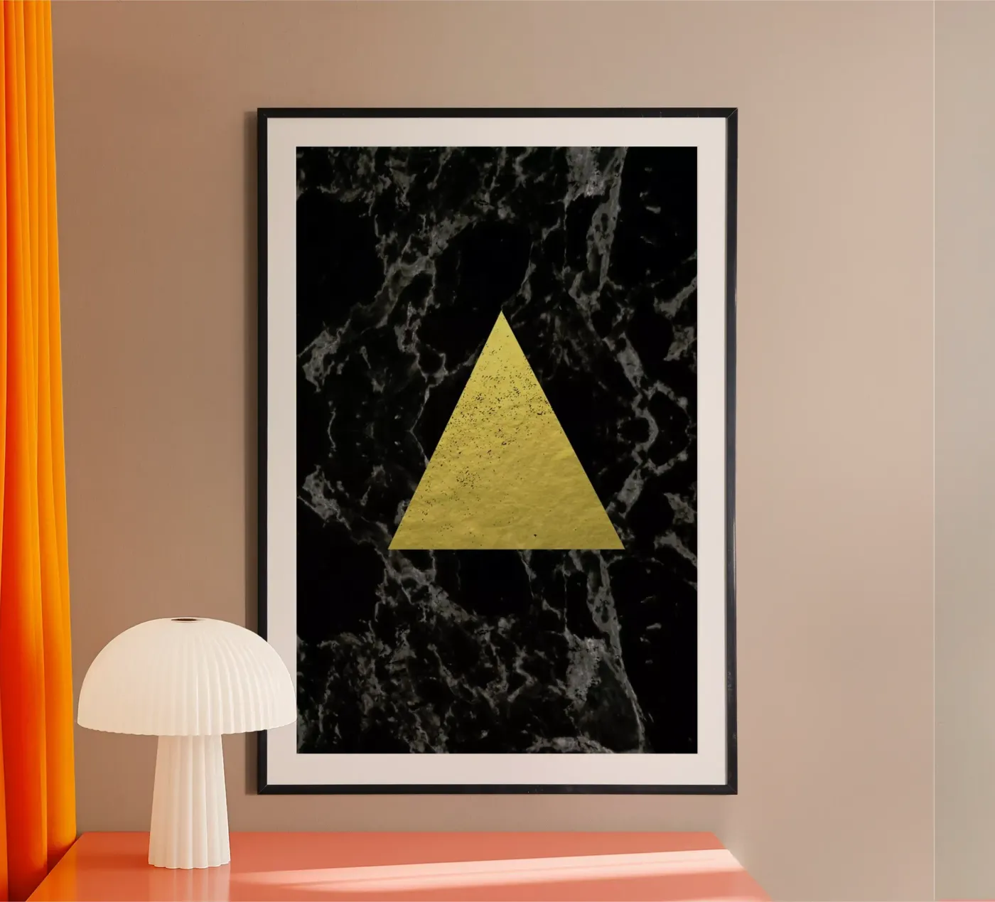 Black Gold Marble poster da Charlotte Winter